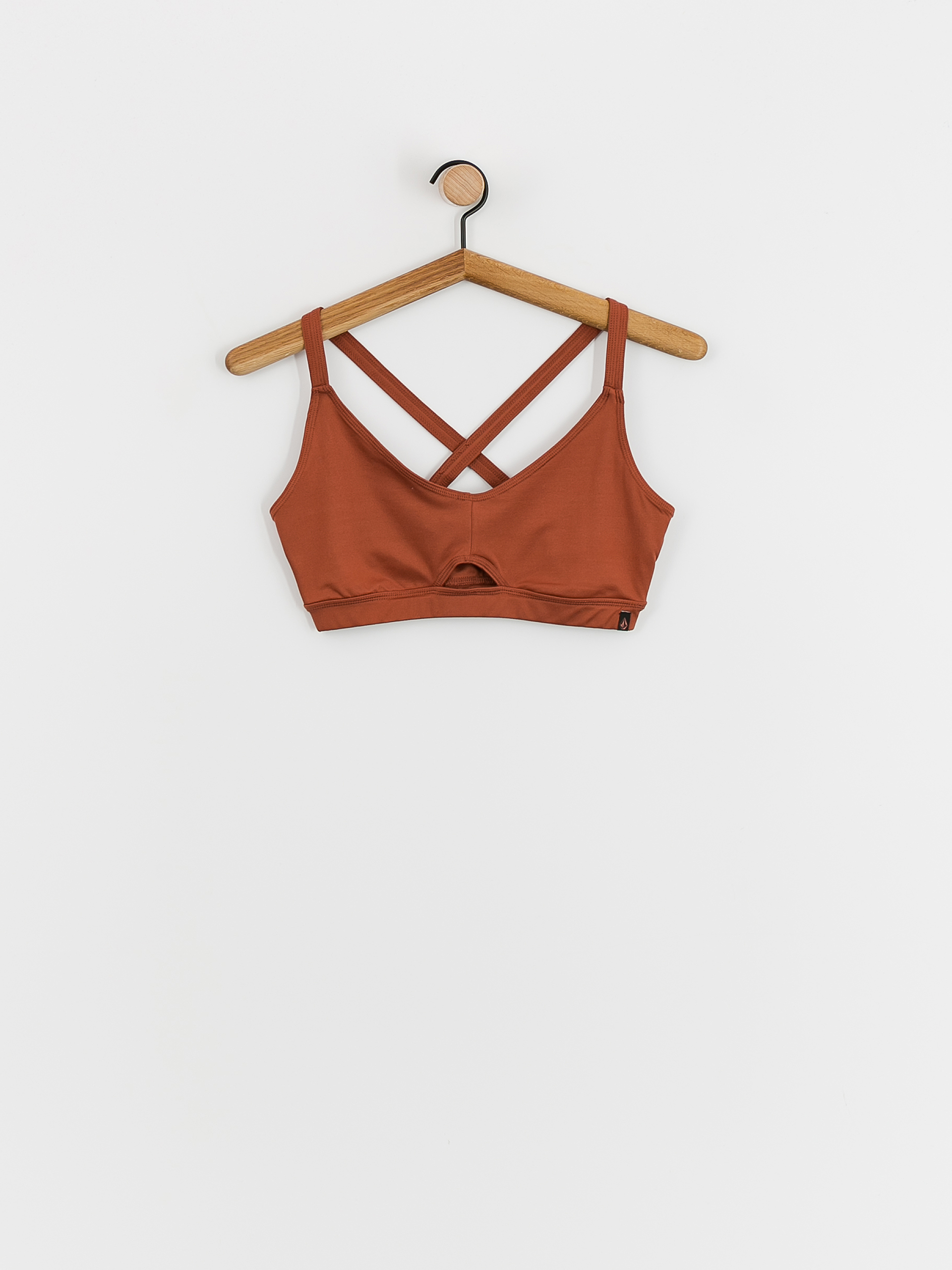 Volcom Coco Ho Bralette T-Shirt Wmn (dark clay)