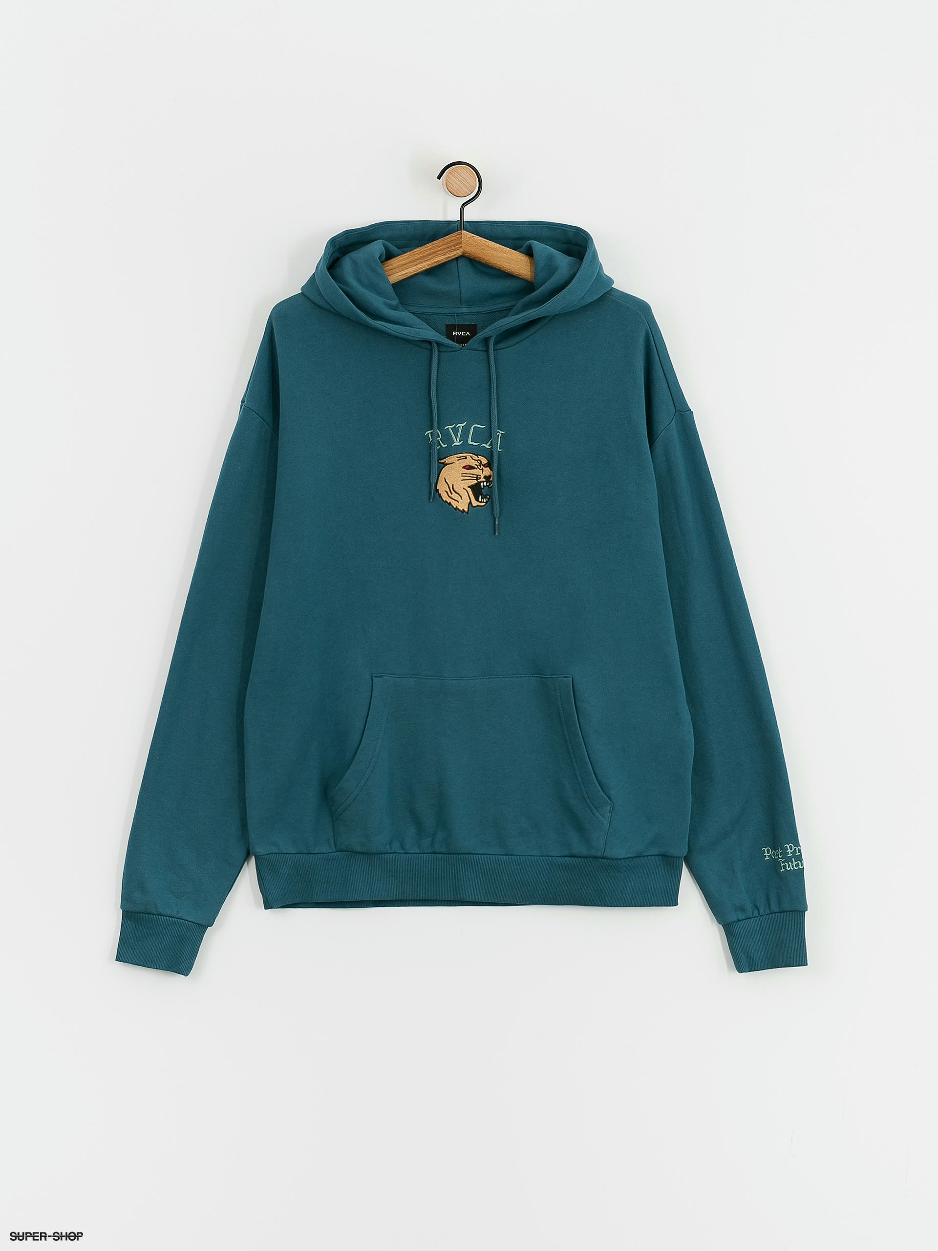 Rvca blue outlet hoodie