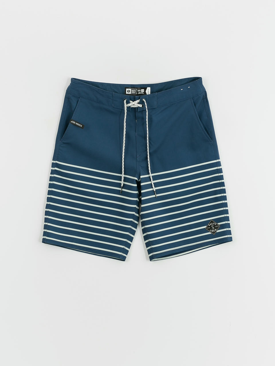 Salty Crew Newport Boardshorts (washed indigo)