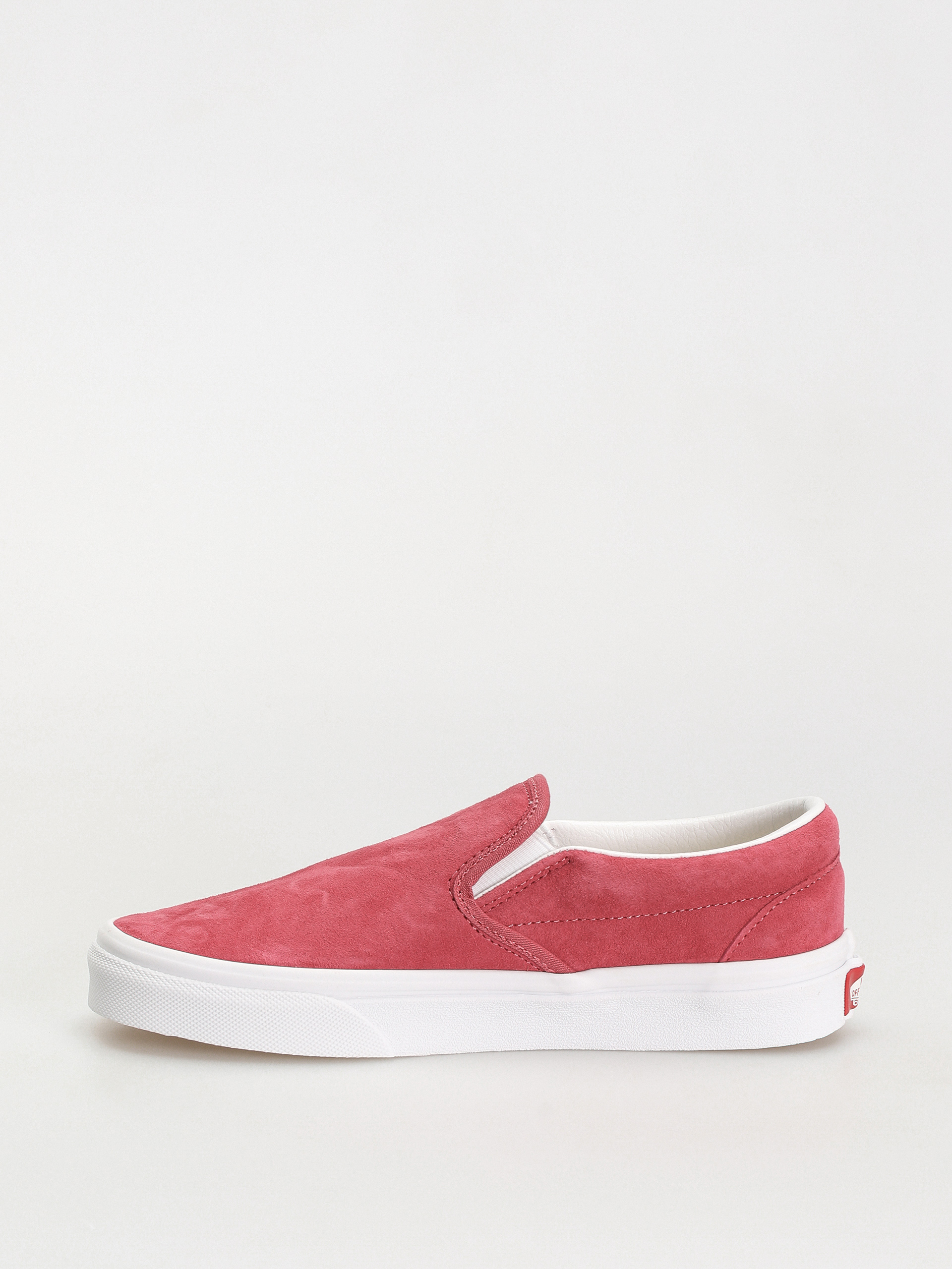 Vans Classic Slip On Shoes (pig suede holly berry)