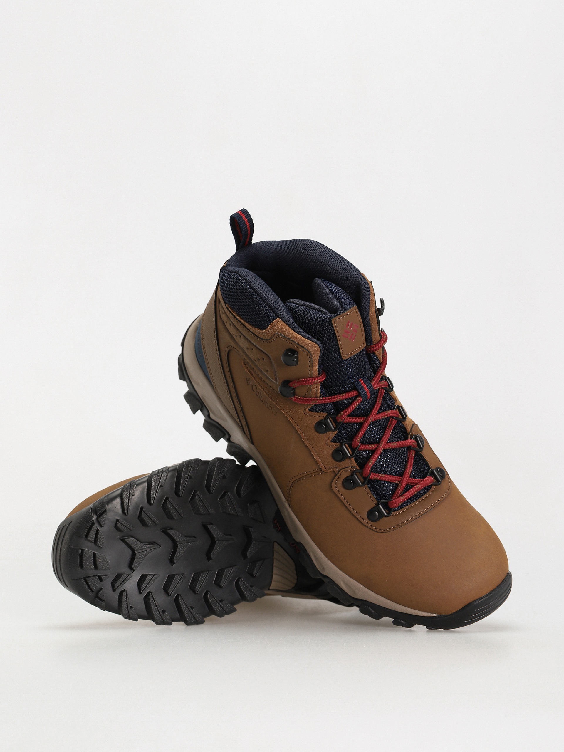 Columbia Newton Ridge Plus II Waterproof Schuhe (light brown/red velvet)