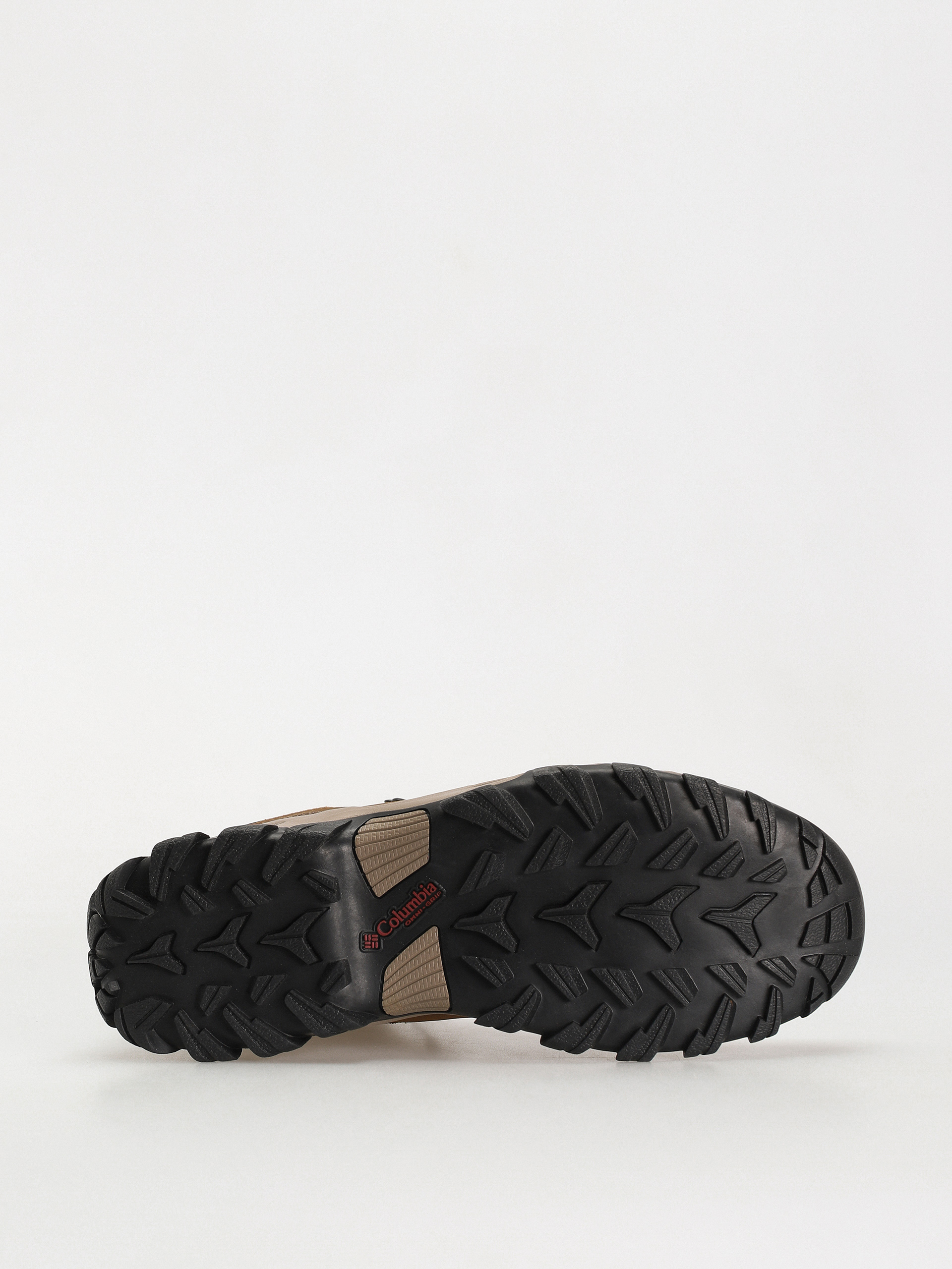 Columbia Newton Ridge Plus II Waterproof Shoes (light brown/red velvet)