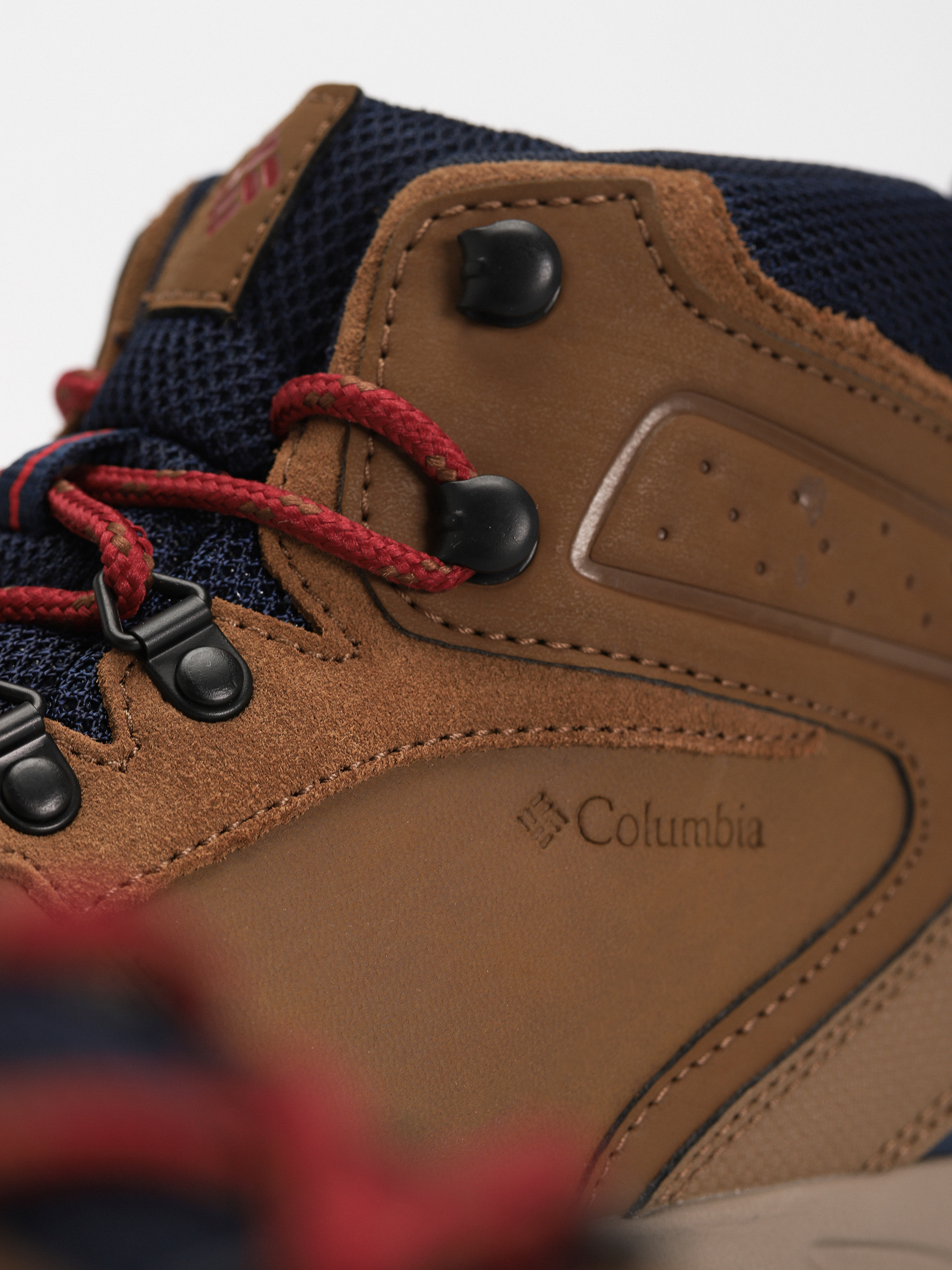 Columbia Newton Ridge Plus II Waterproof Schuhe (light brown/red velvet)