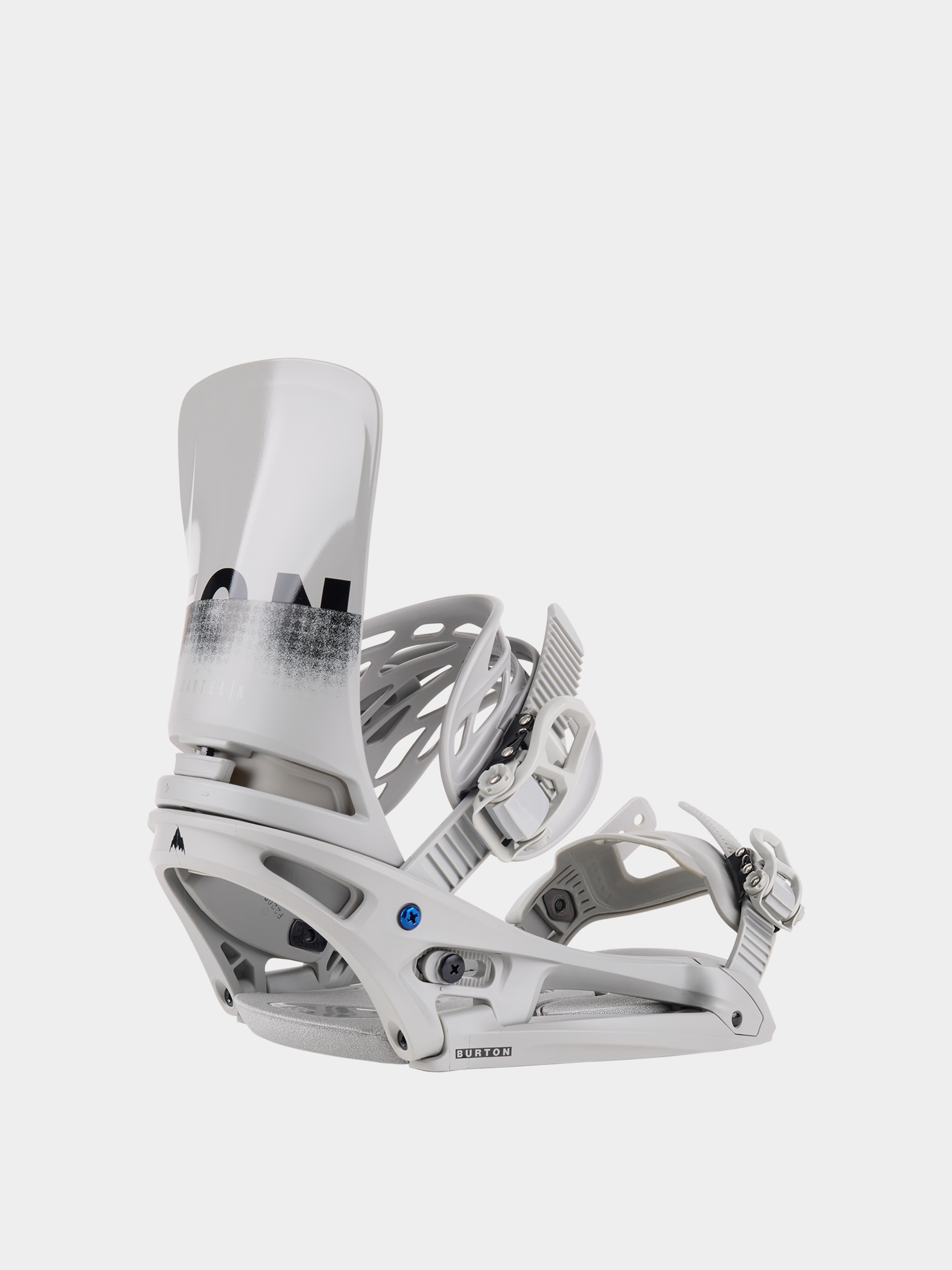 Burton Cartel X Est Snowboard bindings (gray/logo)