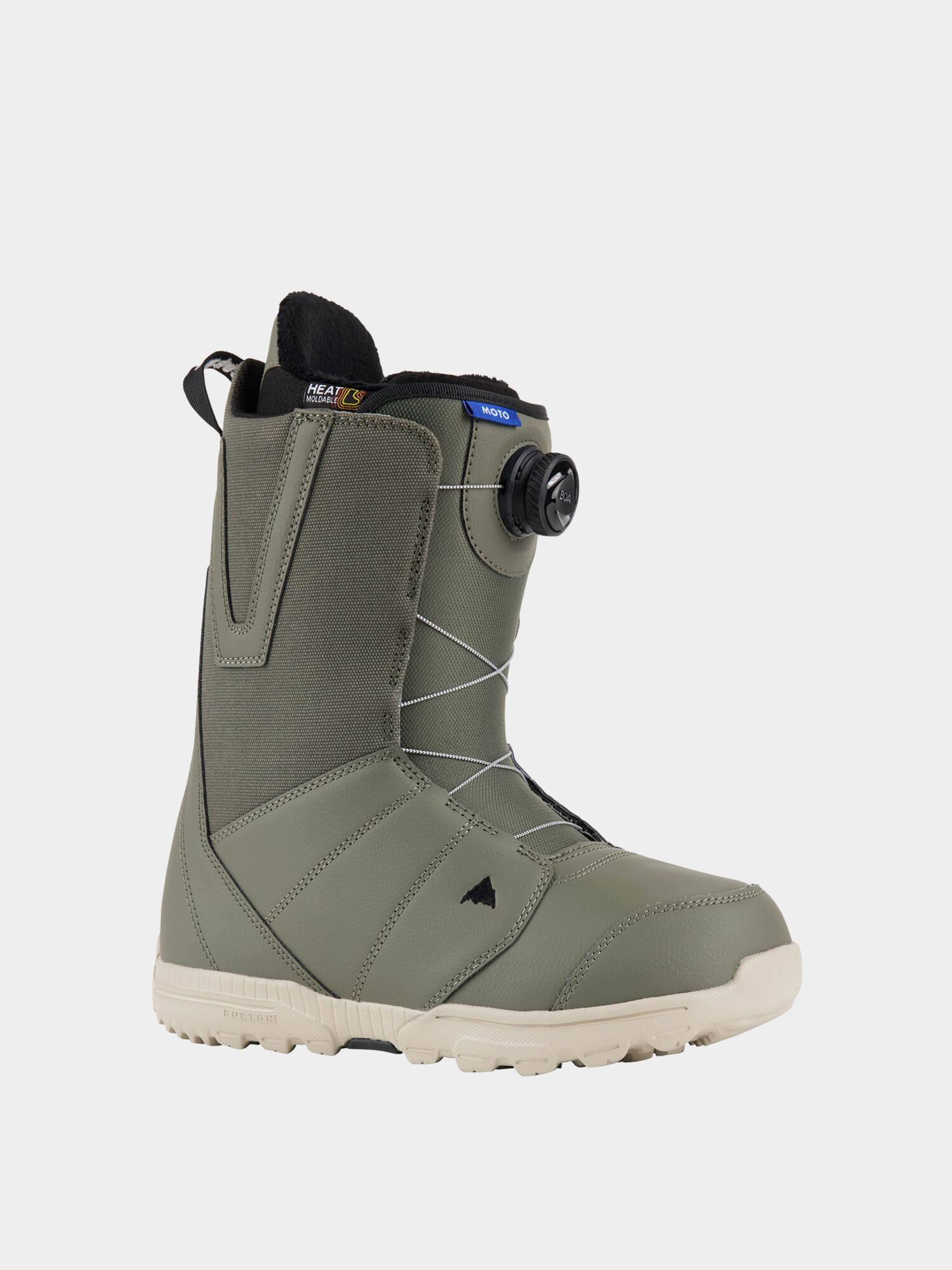 Mens Burton Moto Boa Snowboard boots (forest moss)
