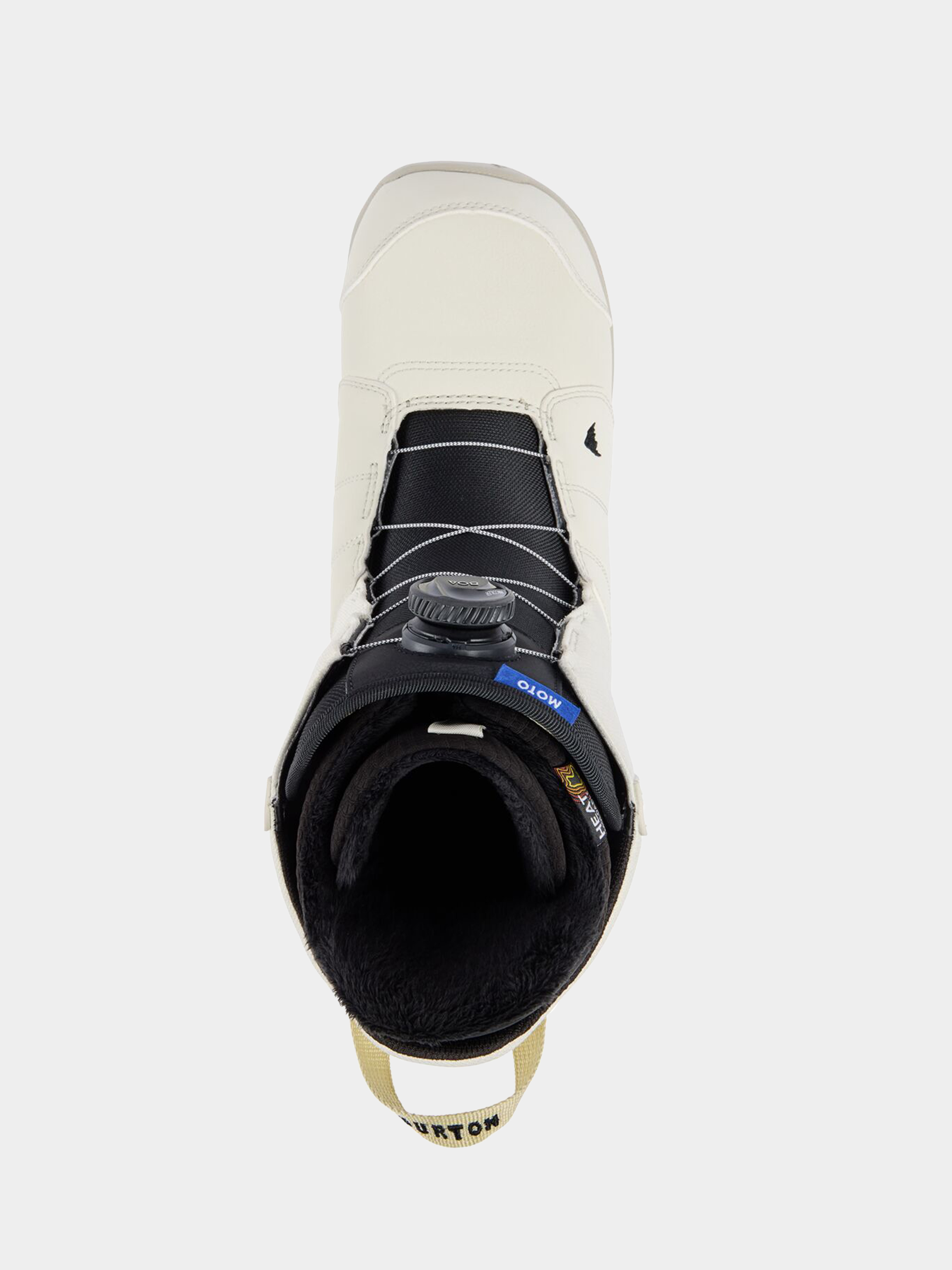 Mens Burton Moto Boa Snowboard boots (stout white)