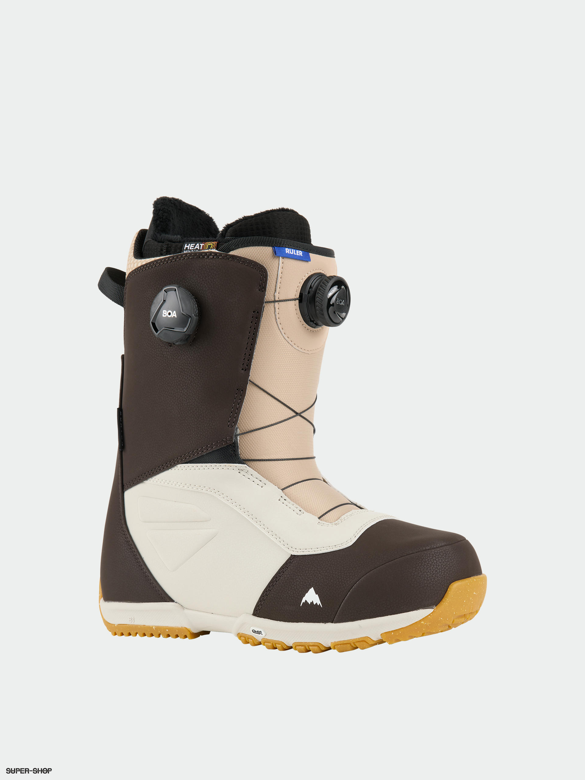 Burton Ruler Boa Snowboard boots brown sand