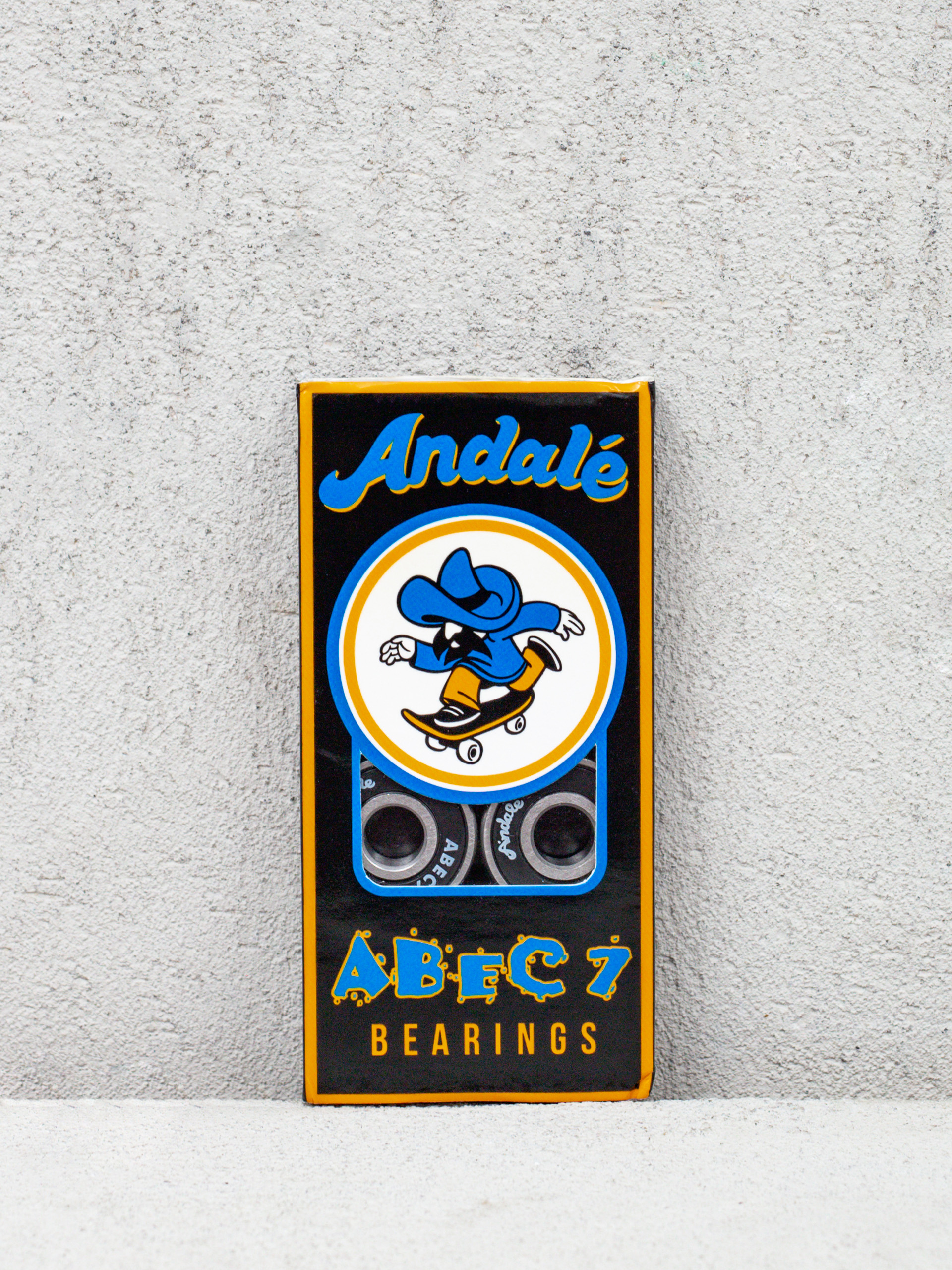 Andale Abec 7 Bearings (black/white)