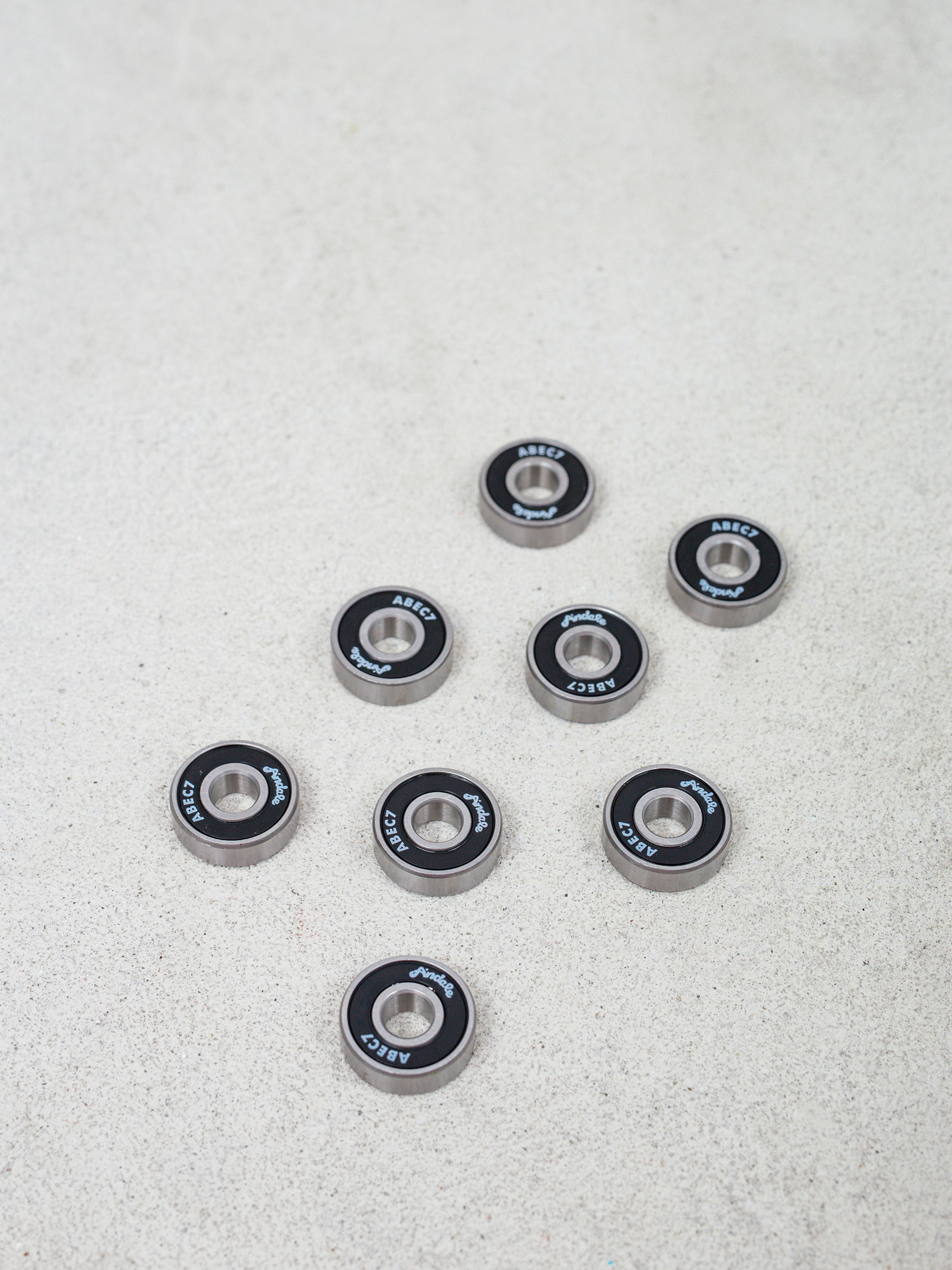 Andale Abec 7 Bearings (black/white)