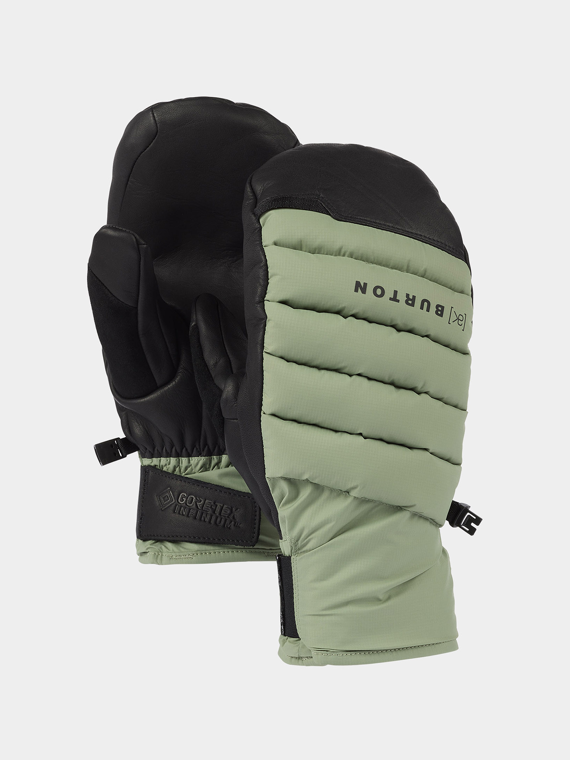 Burton AK Oven Gore Tex Infinium Mittens Gloves (hedge green)