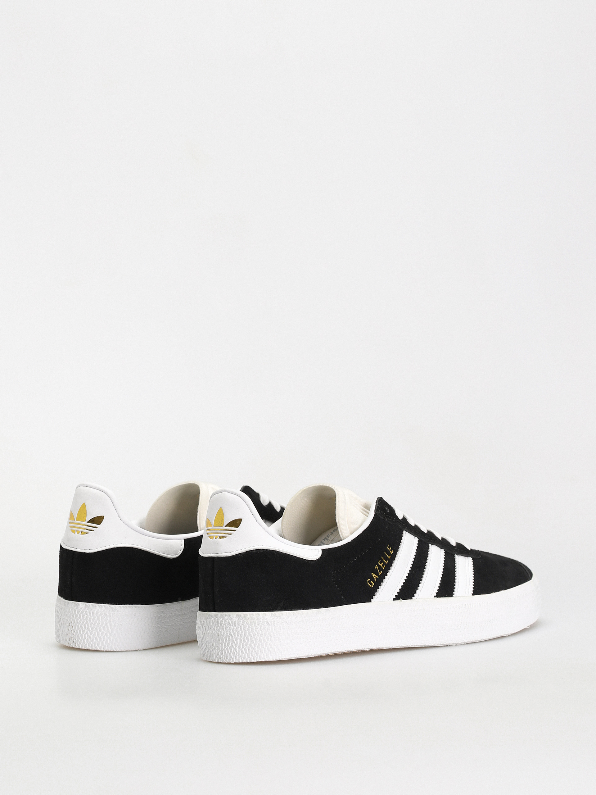 adidas Gazelle ADV Shoes (core black/cloud white/gold metallic)