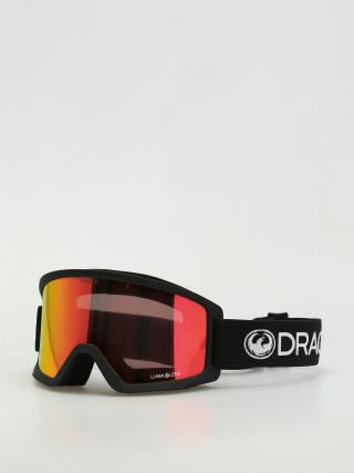 Dragon DX3 L OTG Goggles (black/lumalens red ion)