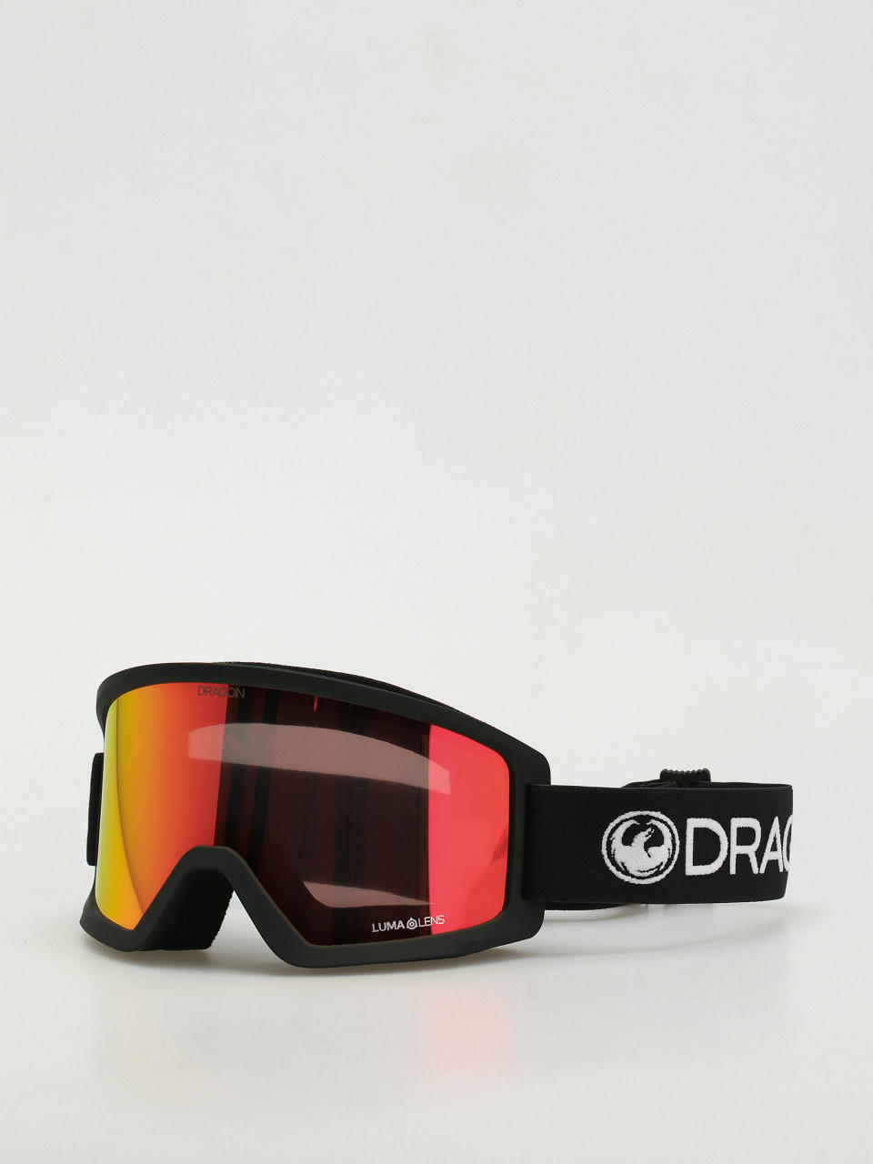 Dragon DX3 L OTG Snowboardbrille (black/lumalens red ion)