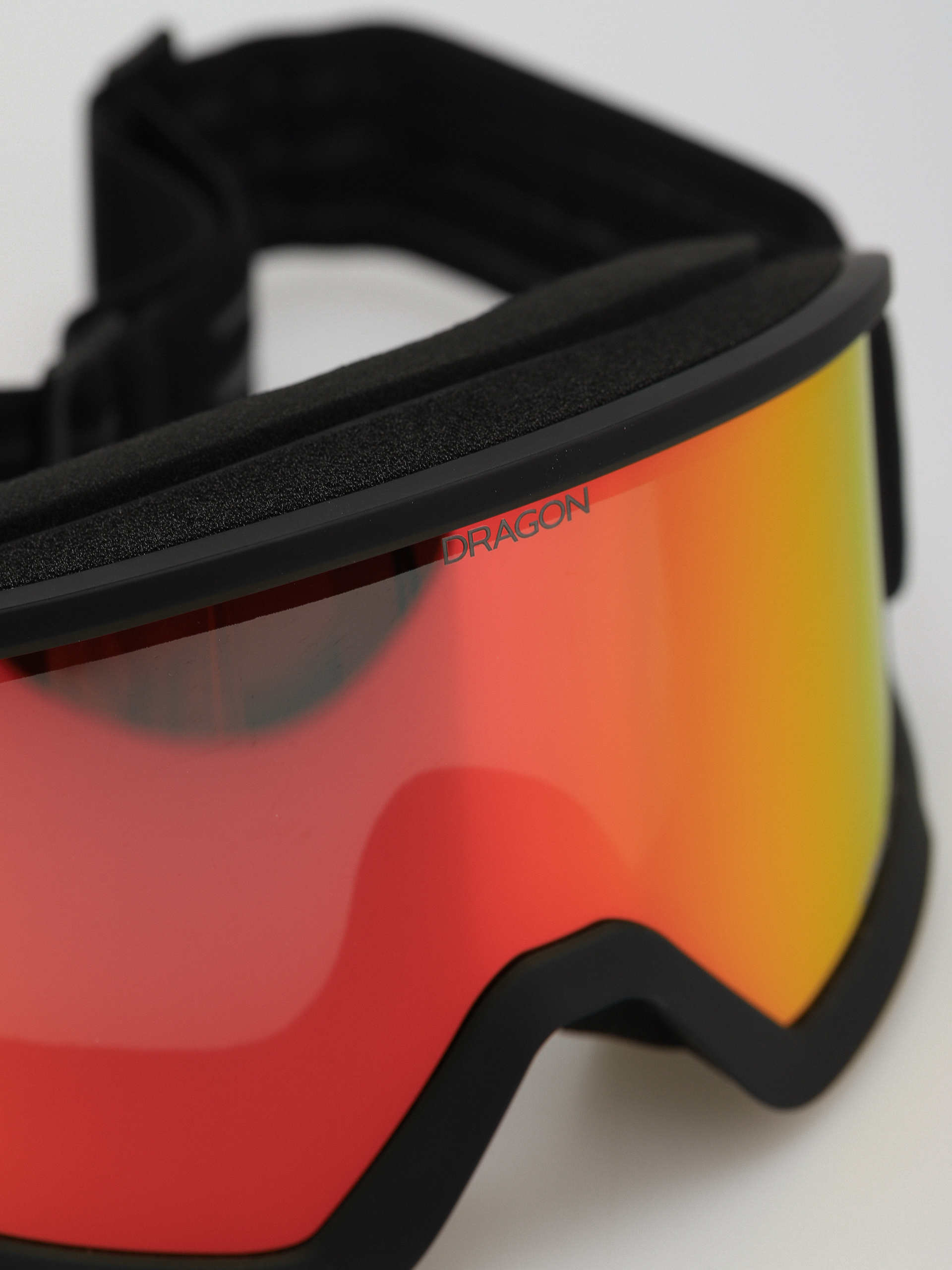 Dragon DX3 L OTG Goggles (black/lumalens red ion)