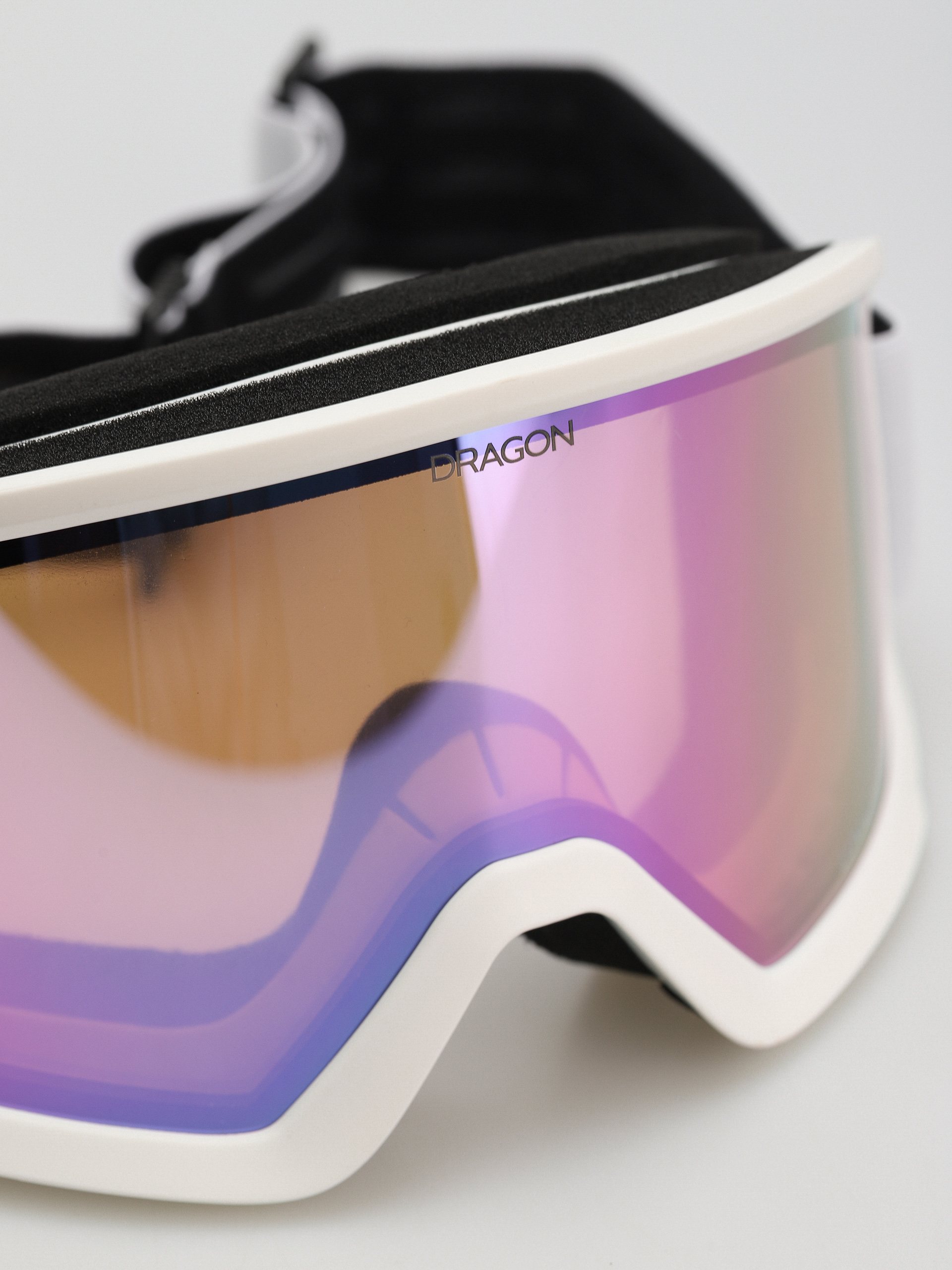 Dragon DX3 L OTG Goggles (white/lumalens pink ion)
