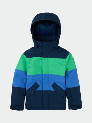 Burton Symbol JR Snowboard jacket (dress blue/galaxy green/amparo blue)
