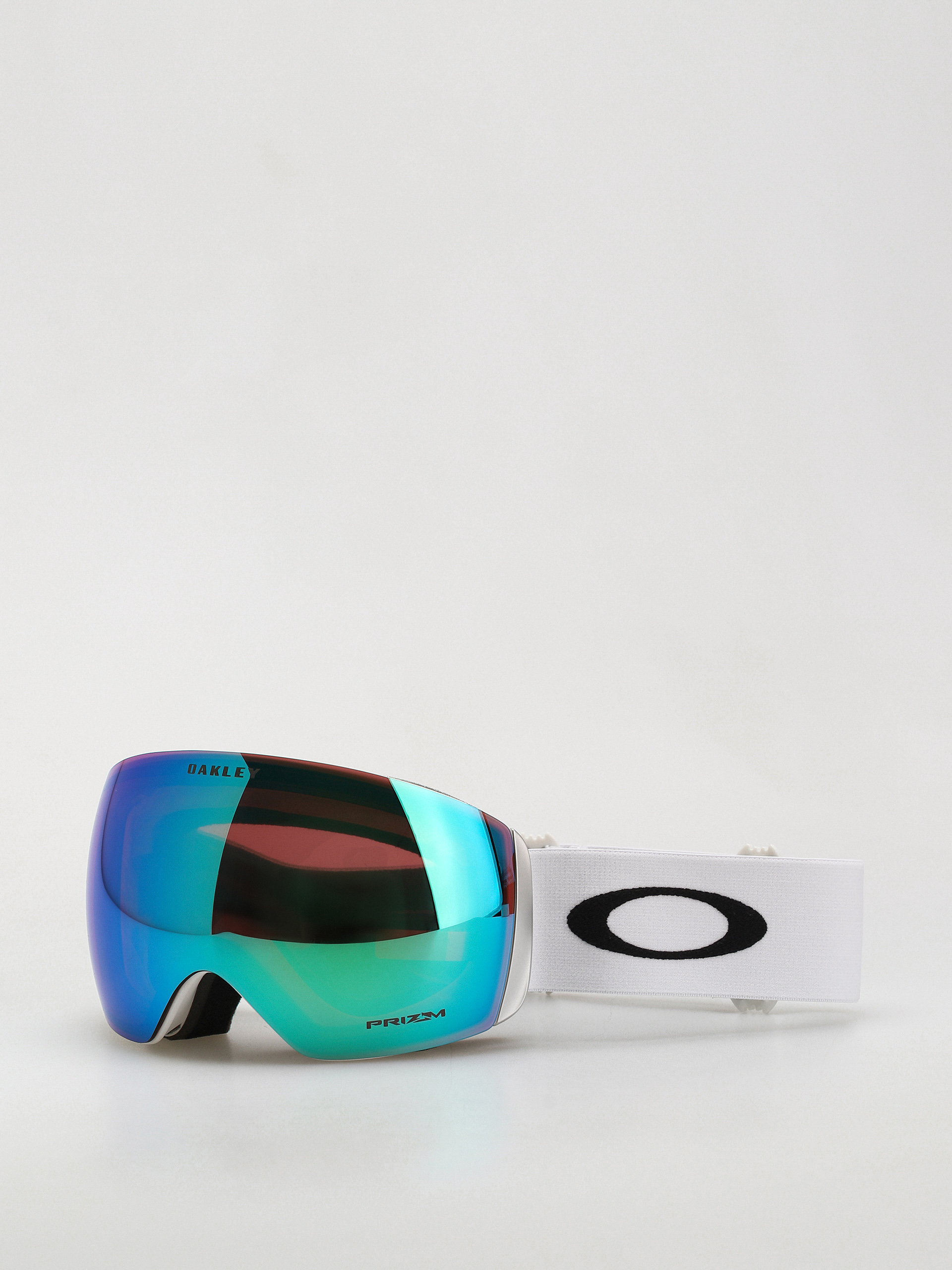 Oakley Flight Deck L Snowboardbrille (matte white/prizm argon iridium)