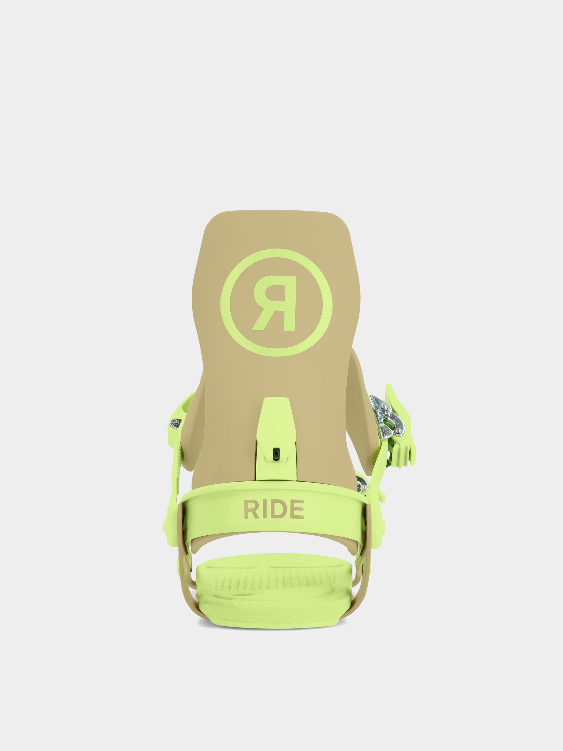 Mens Ride A-6 Snowboard bindings (olive/lime)