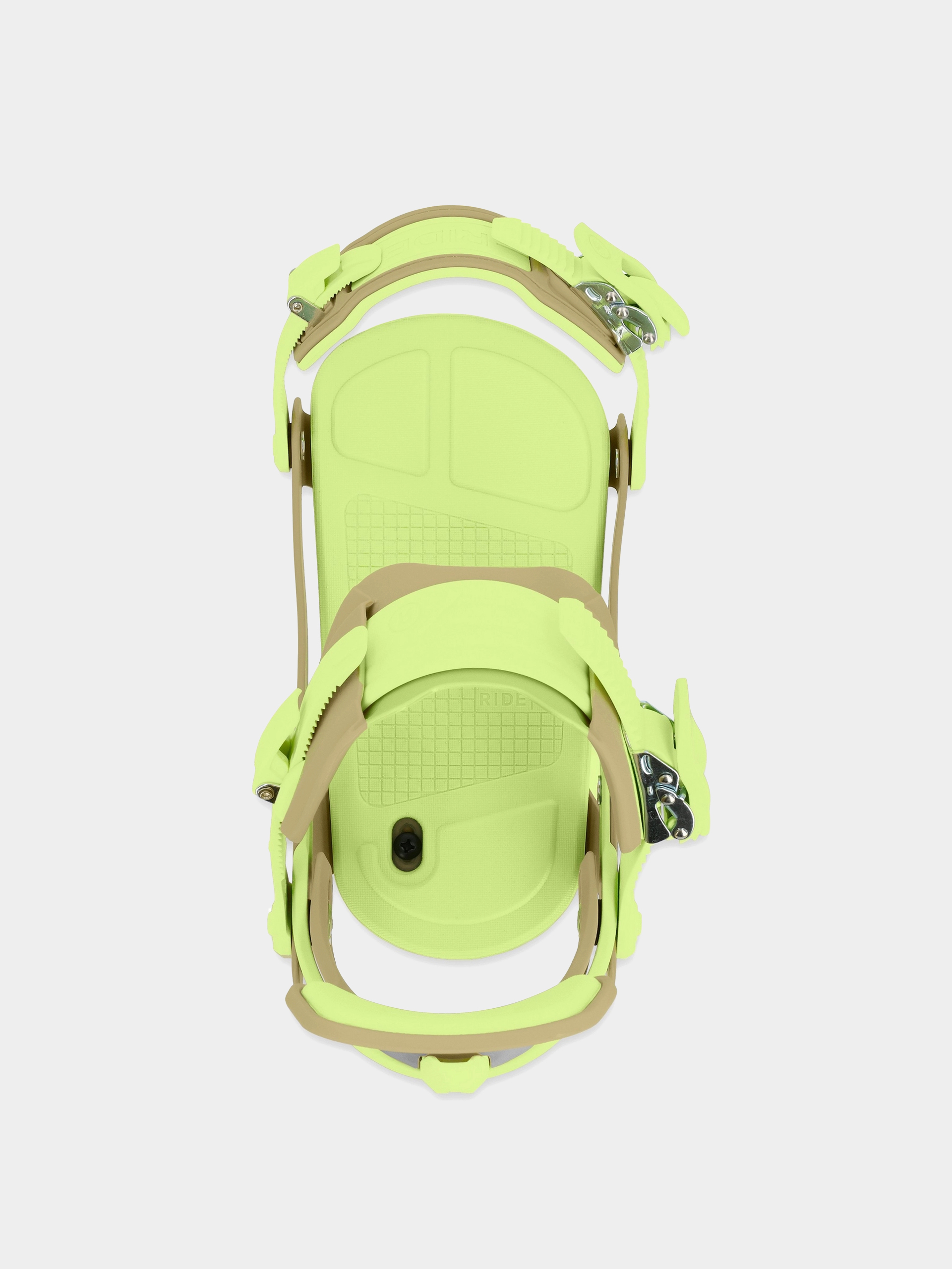 Mens Ride A-6 Snowboard bindings (olive/lime)