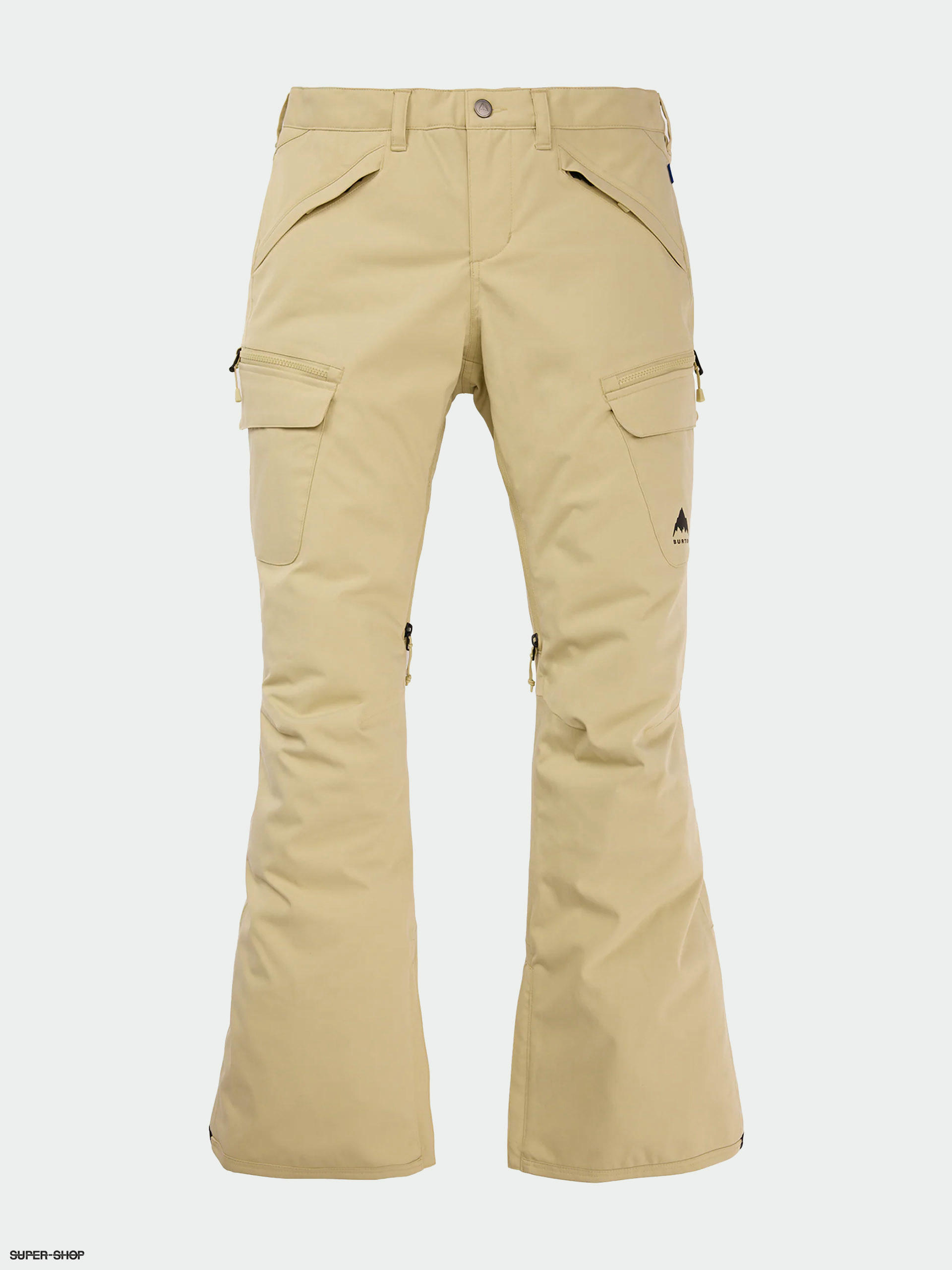 Burton khaki hot sale snowboard pants