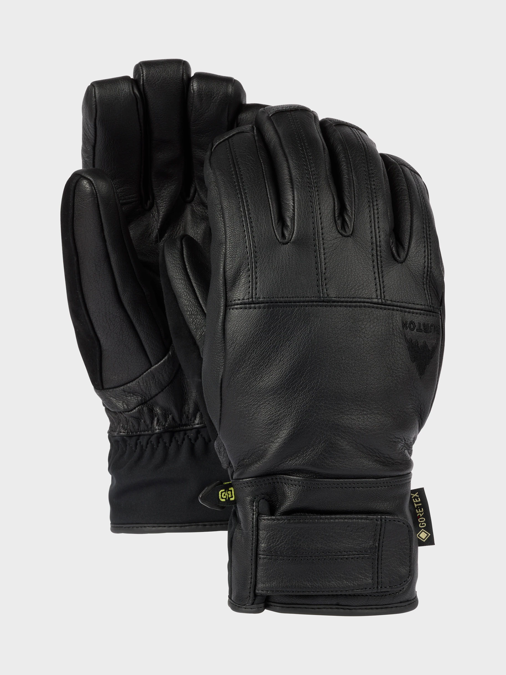 Burton Gondy Gore Tex Leather Gloves (true black)