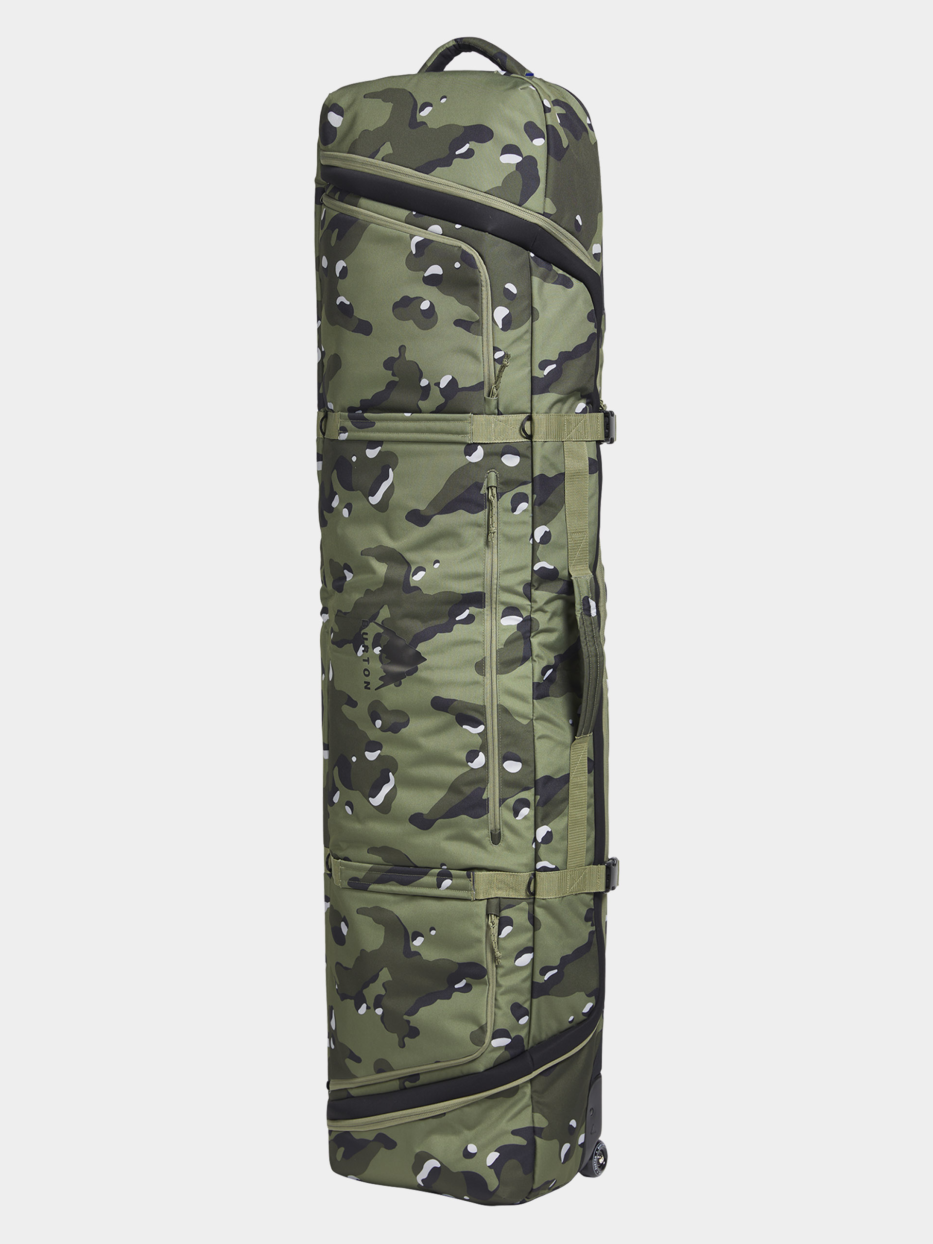 Burton Wheelie Flight Attendant Ski bag (forest moss cookie camo)