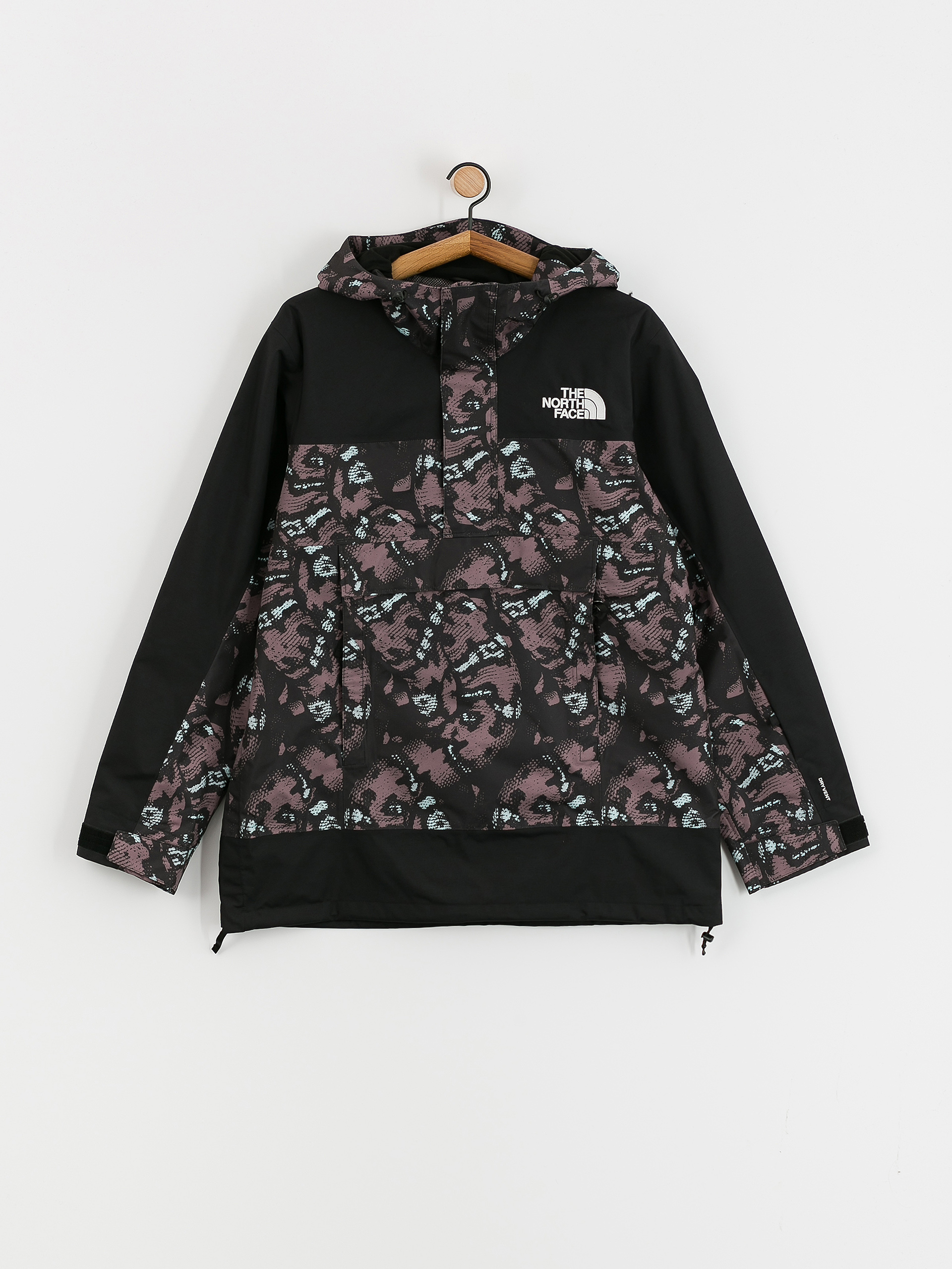 Mens The North Face Driftview Anorak Snowboard jacket (fawn grey snake charmer)