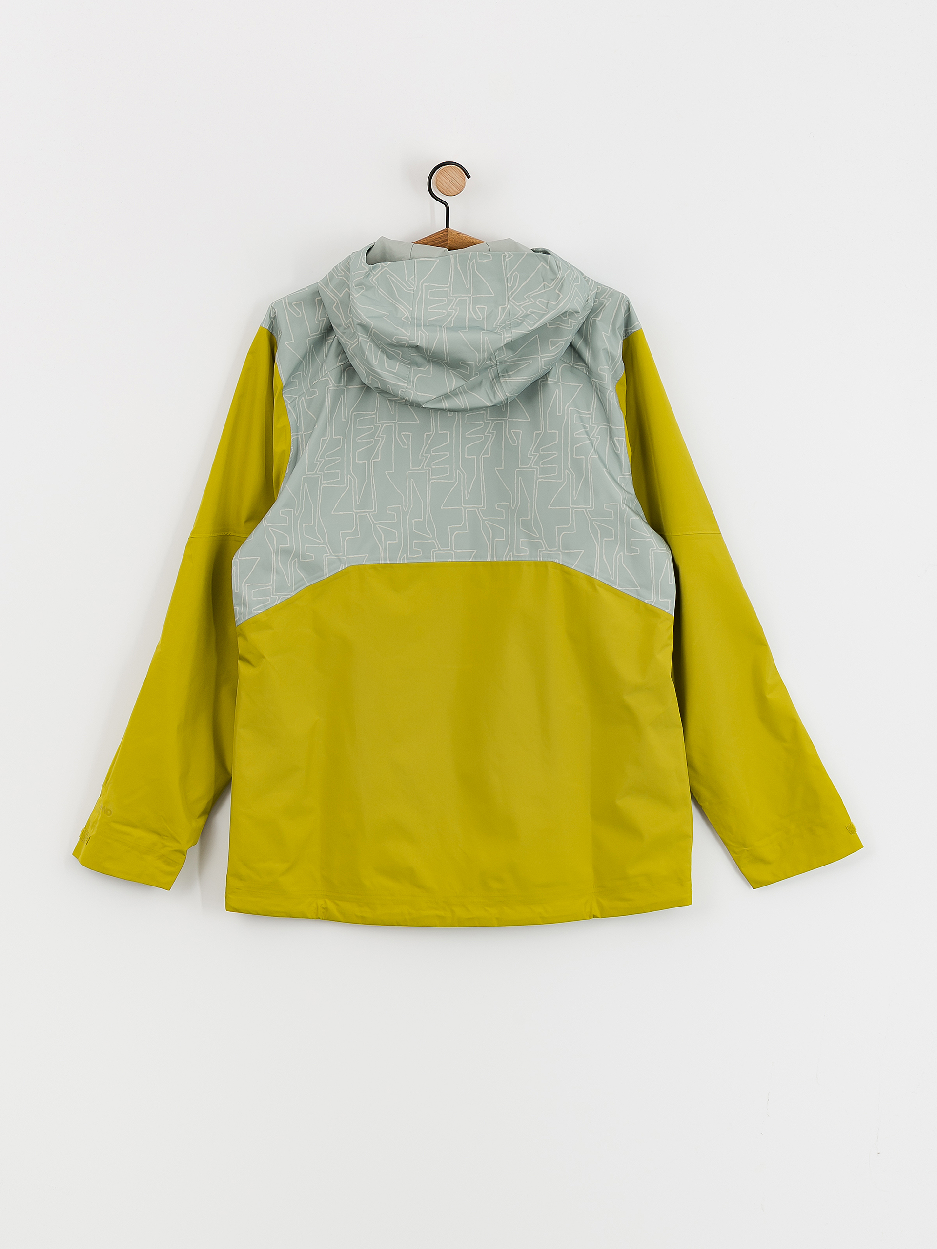 Herren Patagonia Powder Town Snowboardjacke (passage/sleet green)