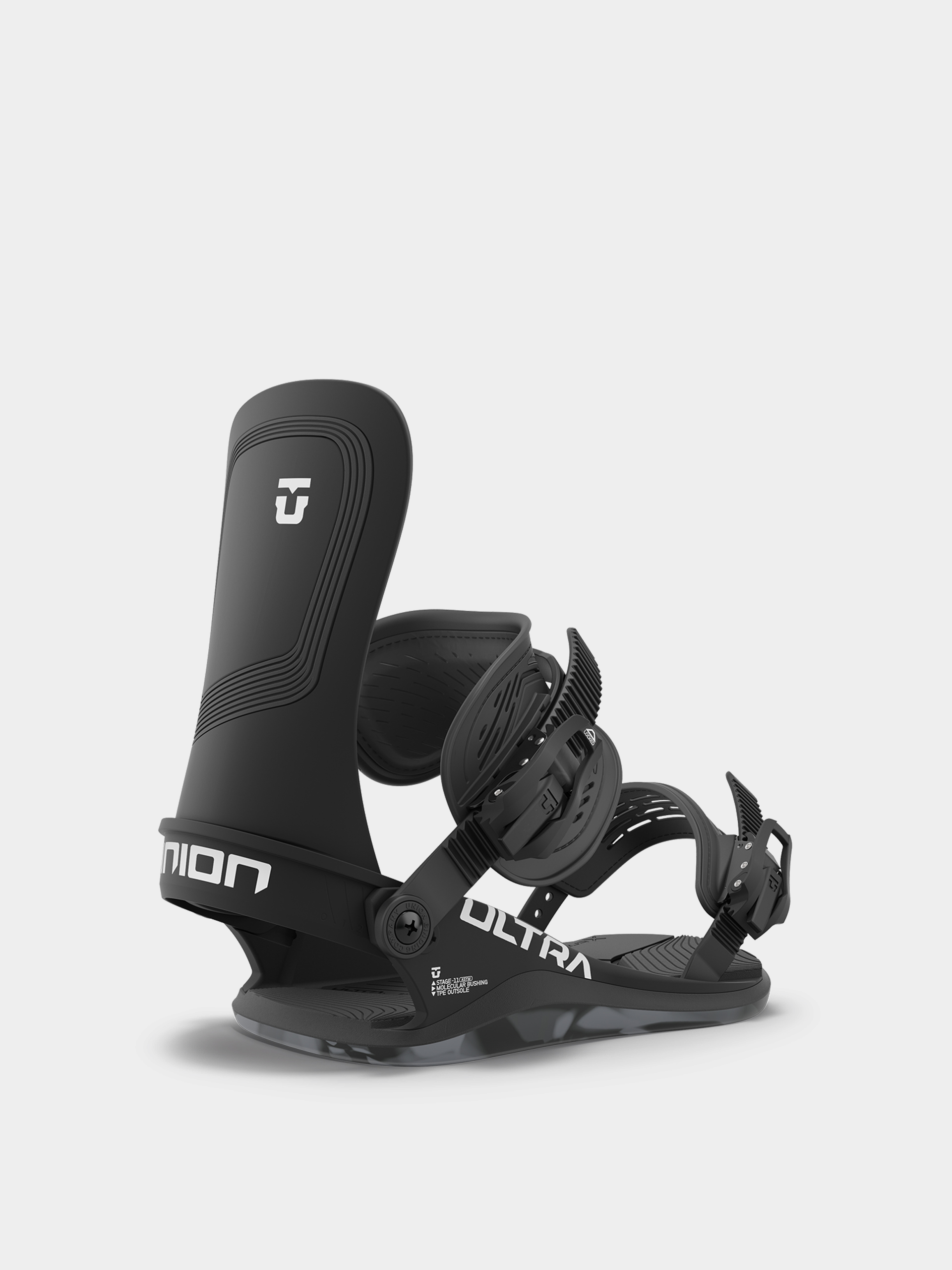 Mens Union Ultra Snowboard bindings (black)