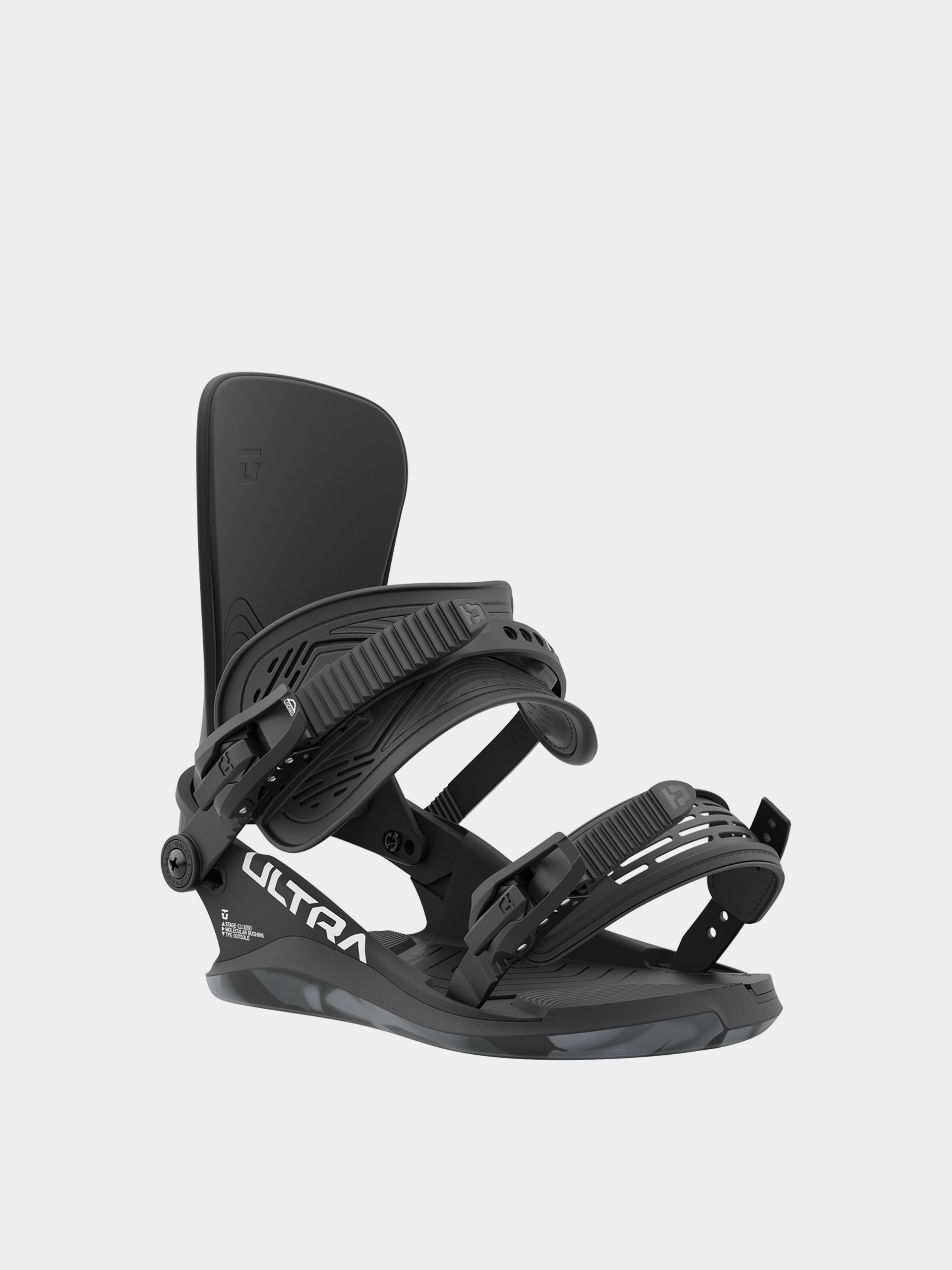 Mens Union Ultra Snowboard bindings (black)