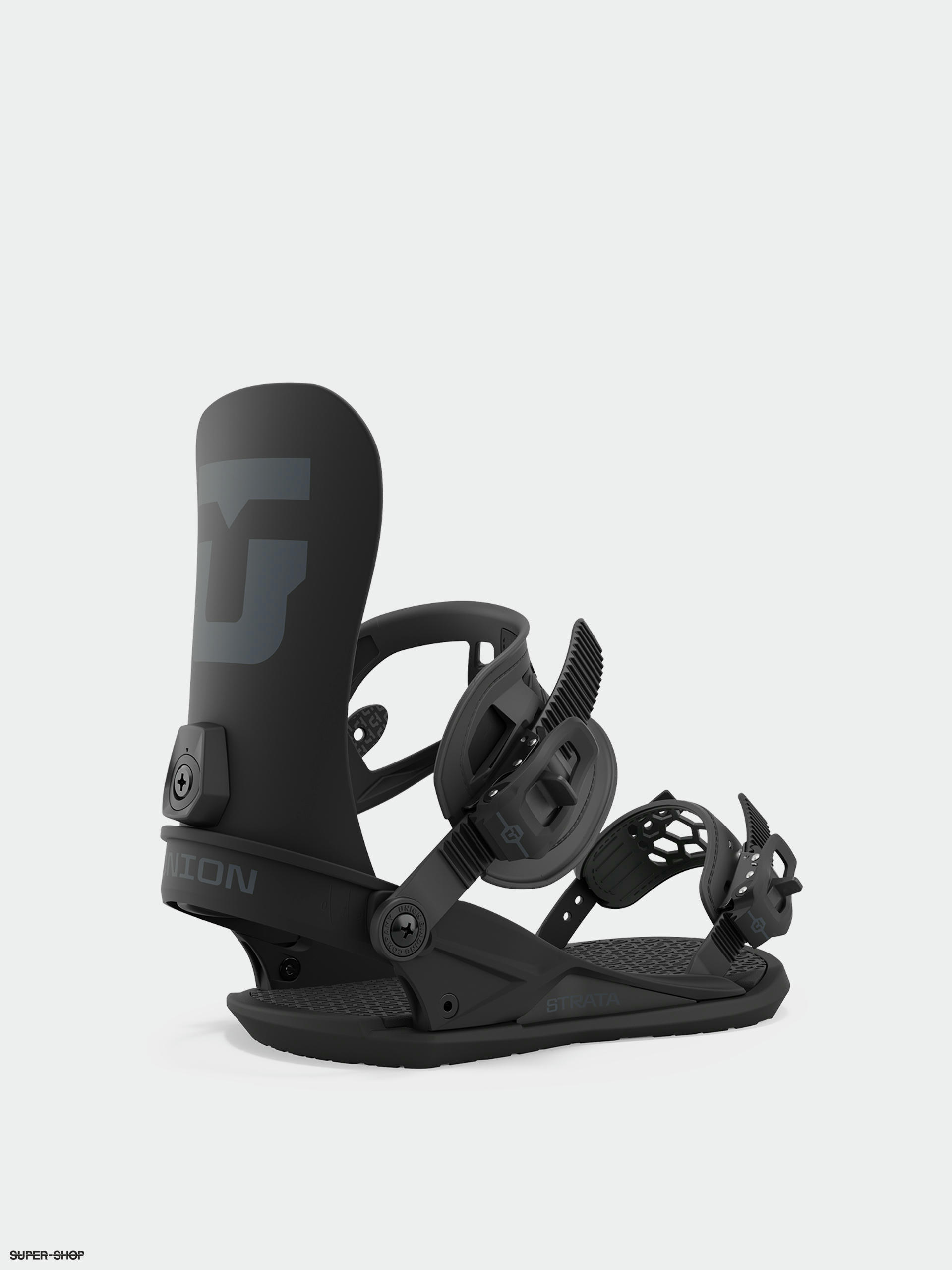 Union Strata Snowboard bindings black