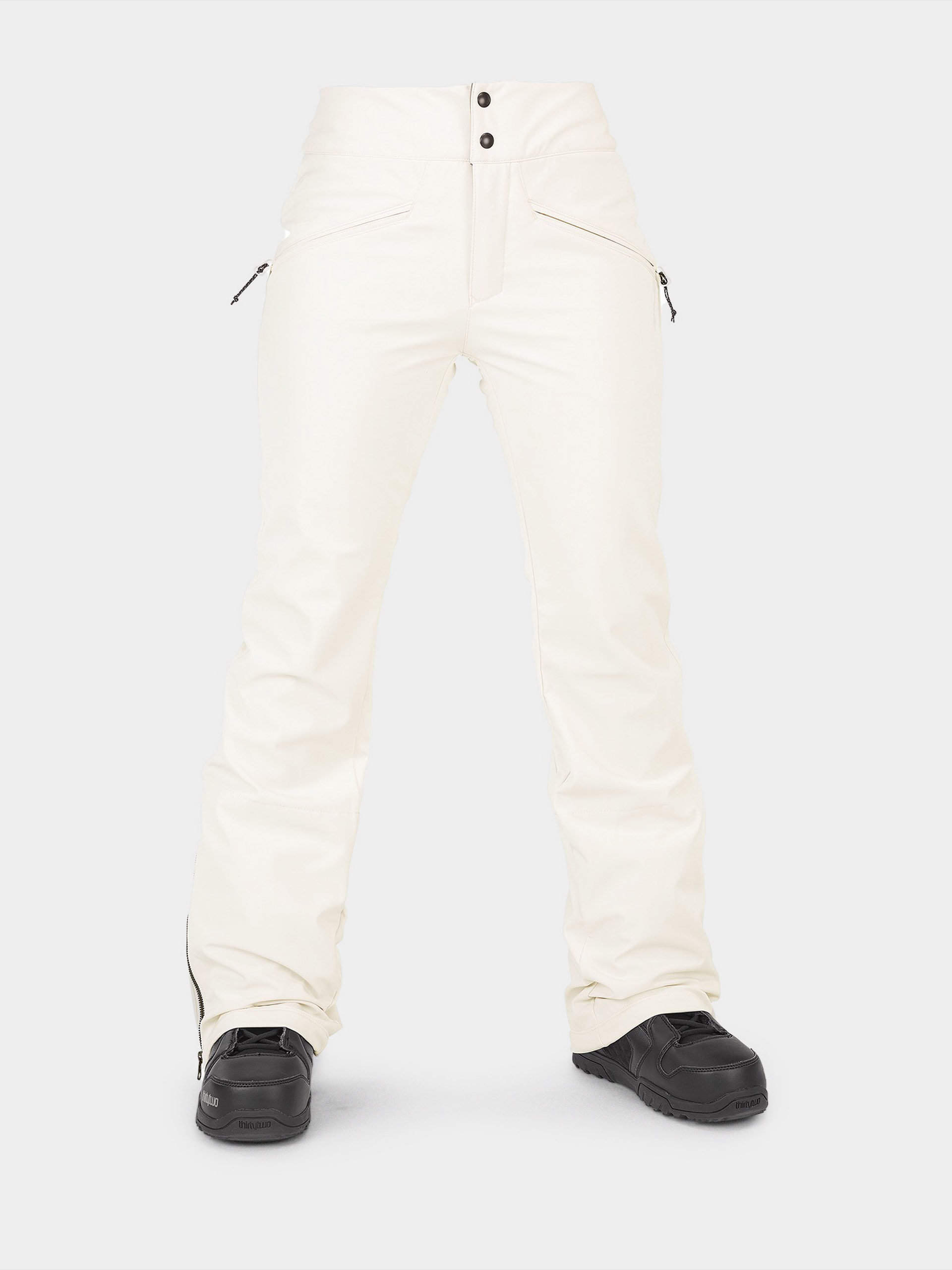 Damen Volcom Battle Stretch Hr Snowboardhose (moonbeam)