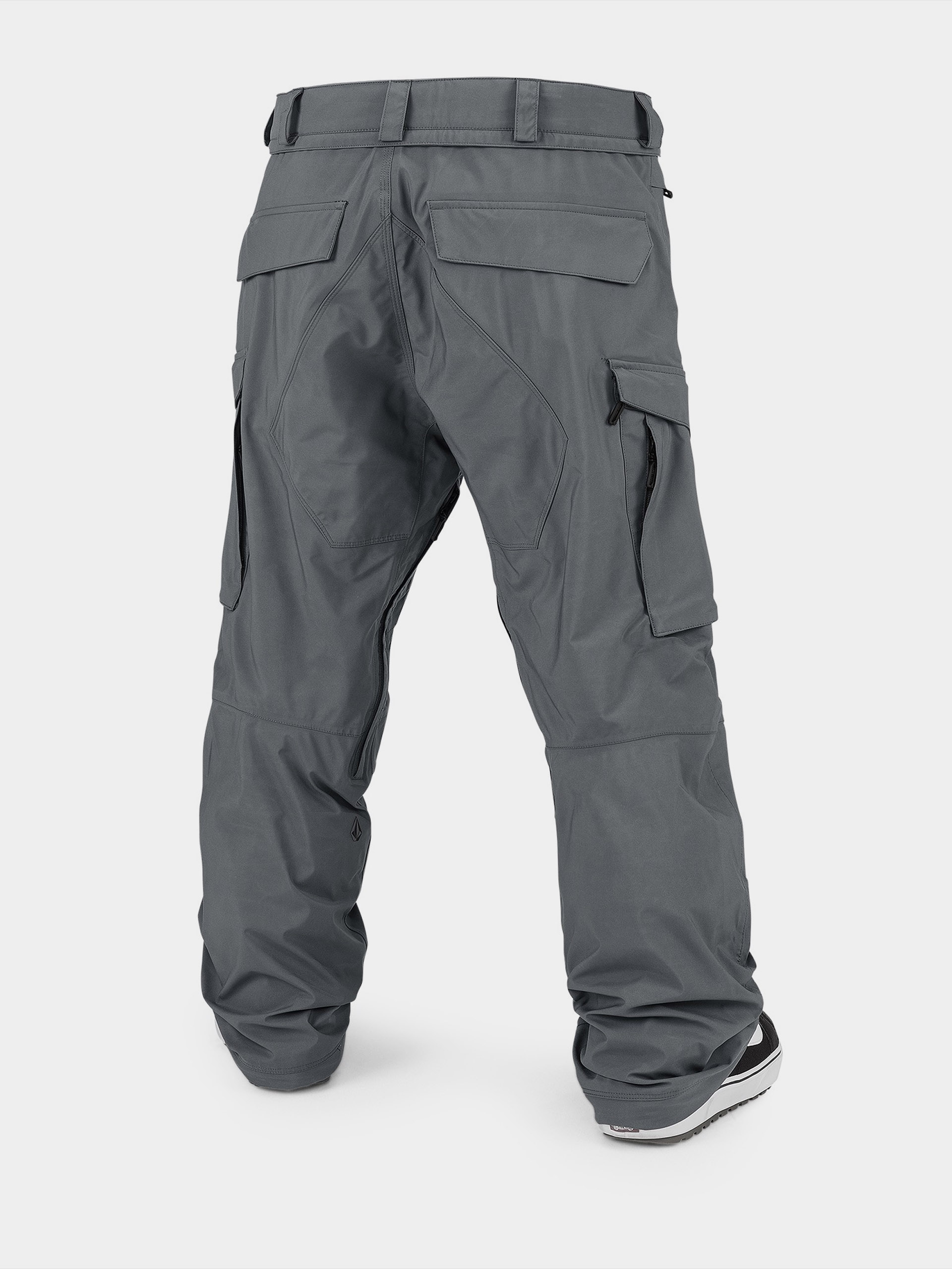 Mens Volcom Stone Stretch Gore Tex Snowboard pants (dark grey)
