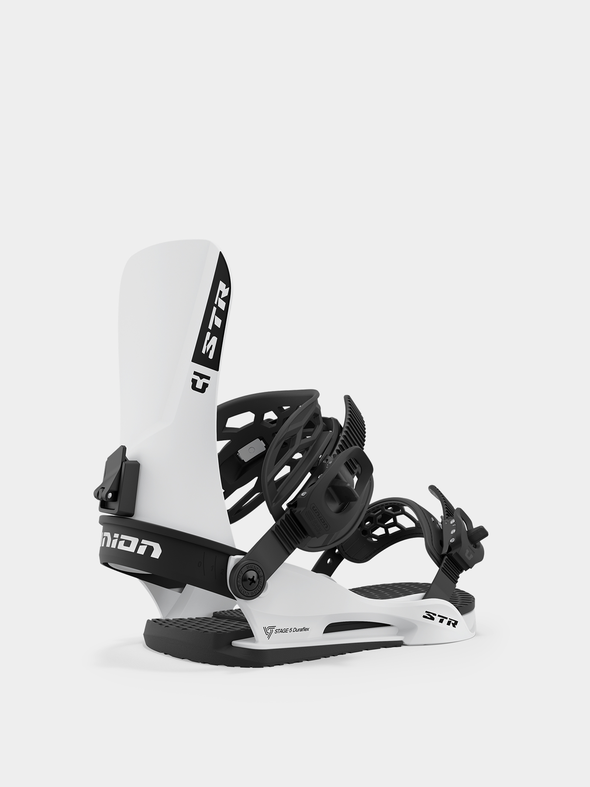 Union Str Snowboard bindings (white)