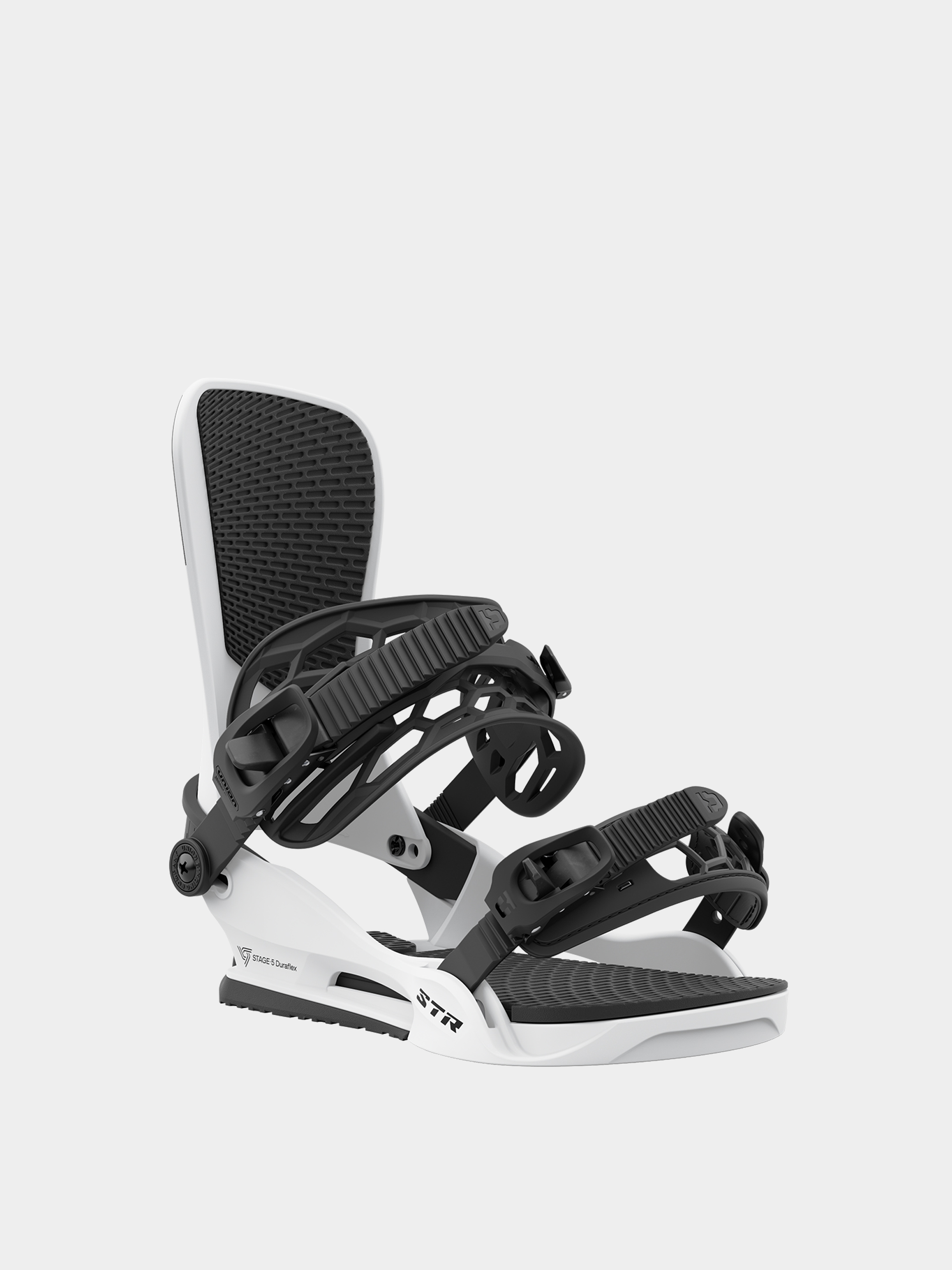 Mens Union Str Snowboard bindings (white)