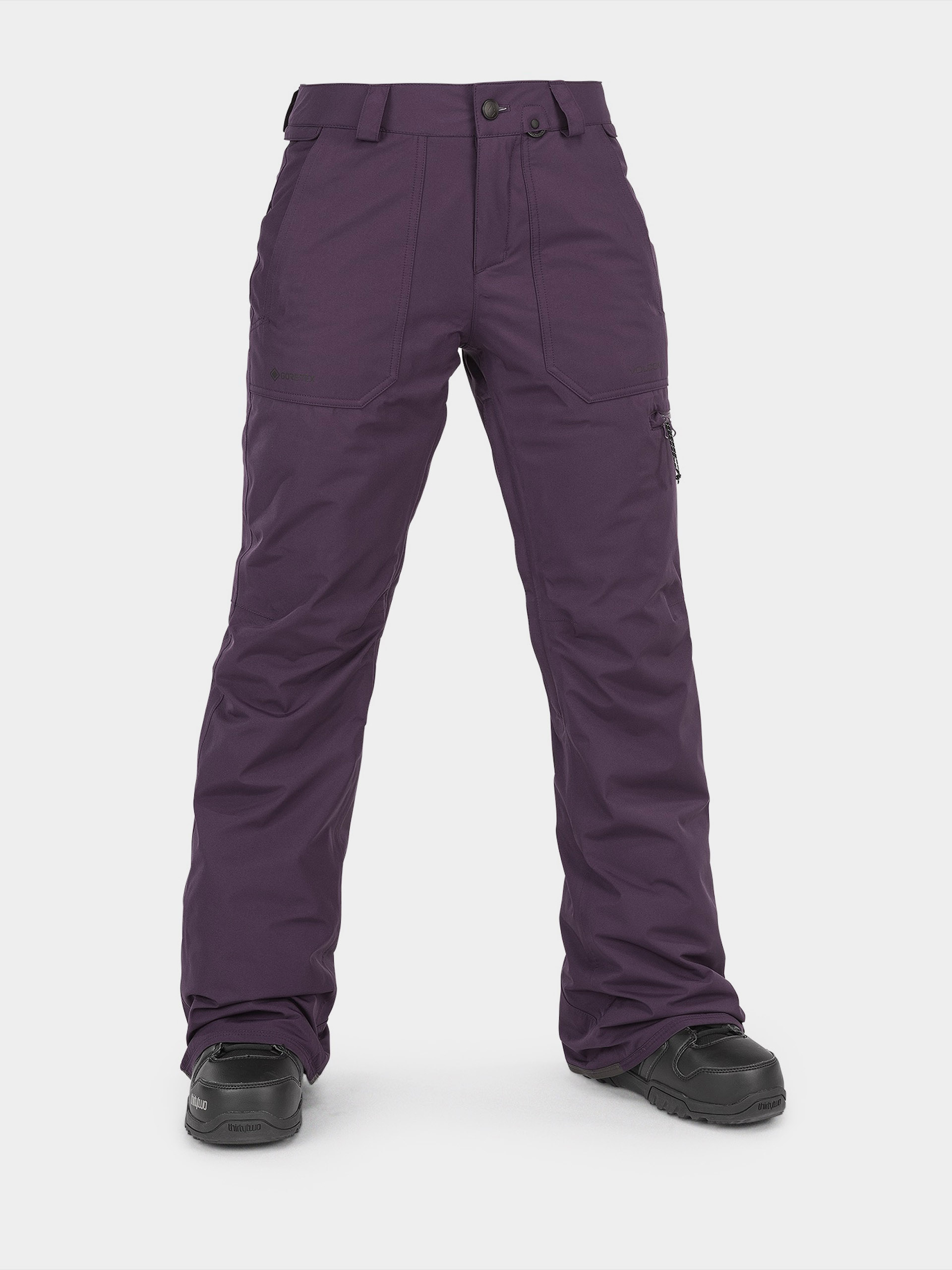 Damen Volcom Knox Ins Gore Tex Snowboardhose (blackberry)