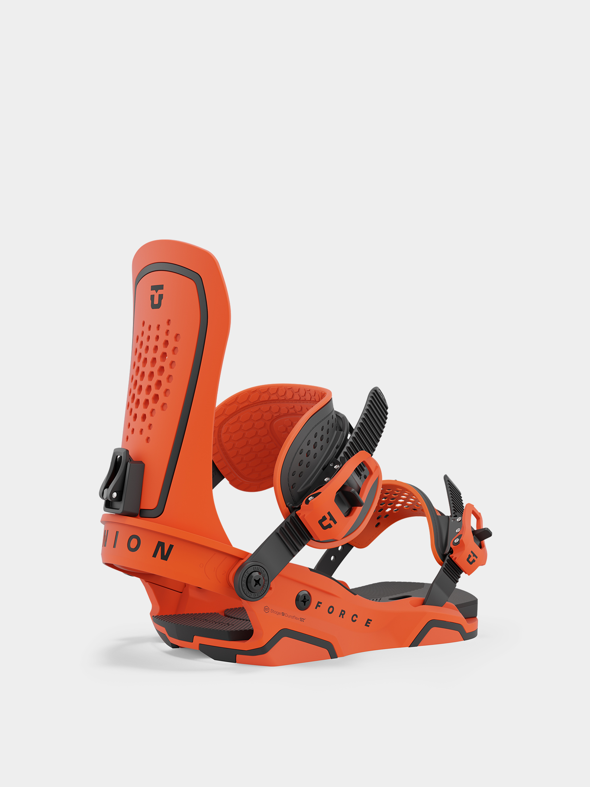 Mens Union Force Snowboard bindings (orange)