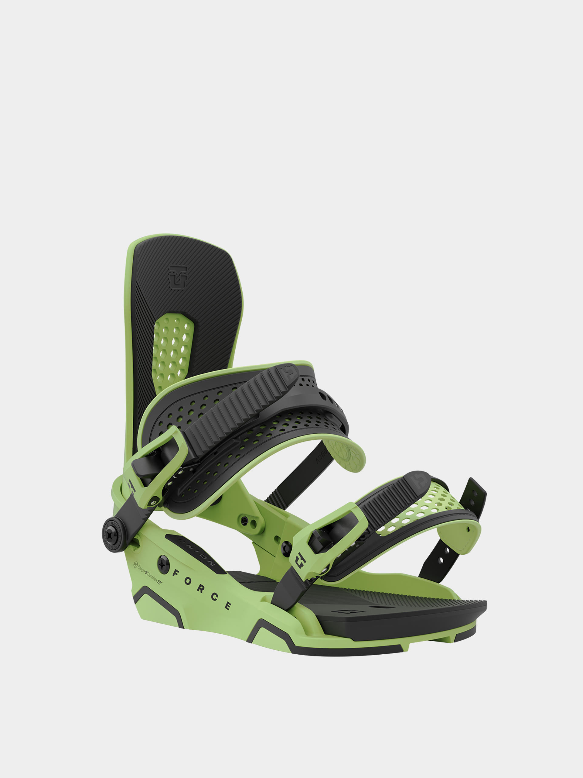 Mens Union Force Snowboard bindings (green)