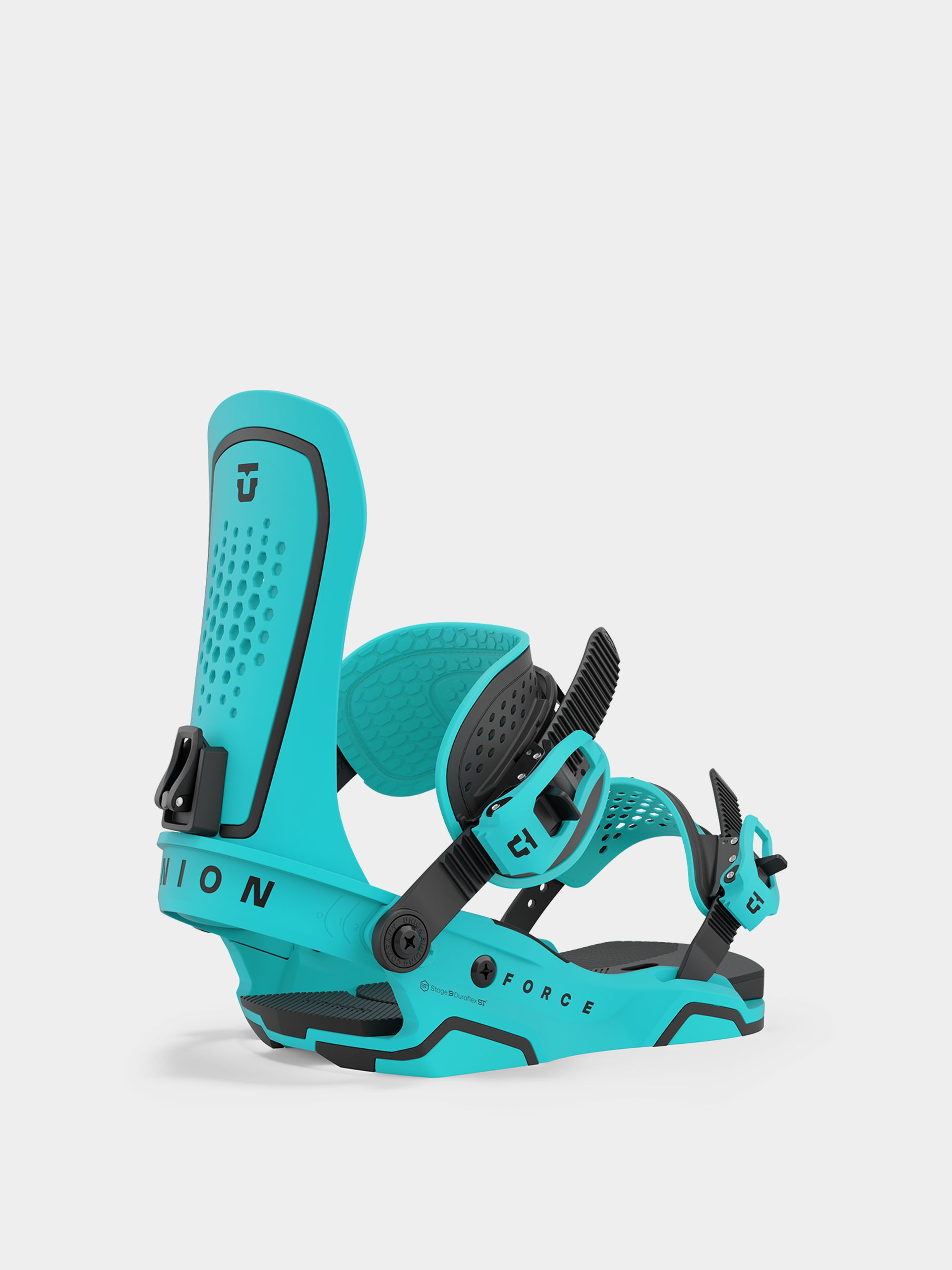 Union Force Snowboard bindings - blue (cyan)