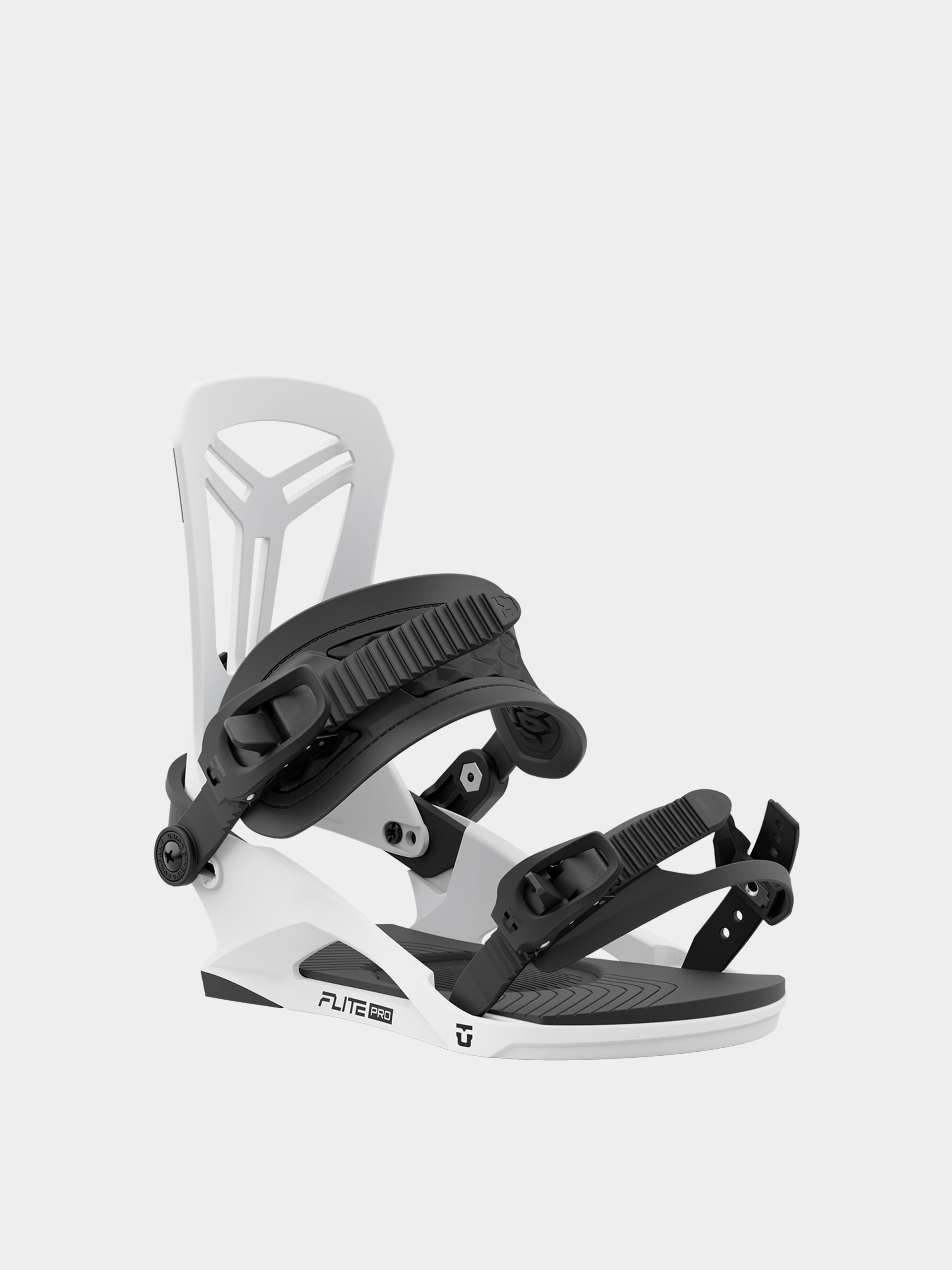 Mens Union Flite Pro Snowboard bindings (white)