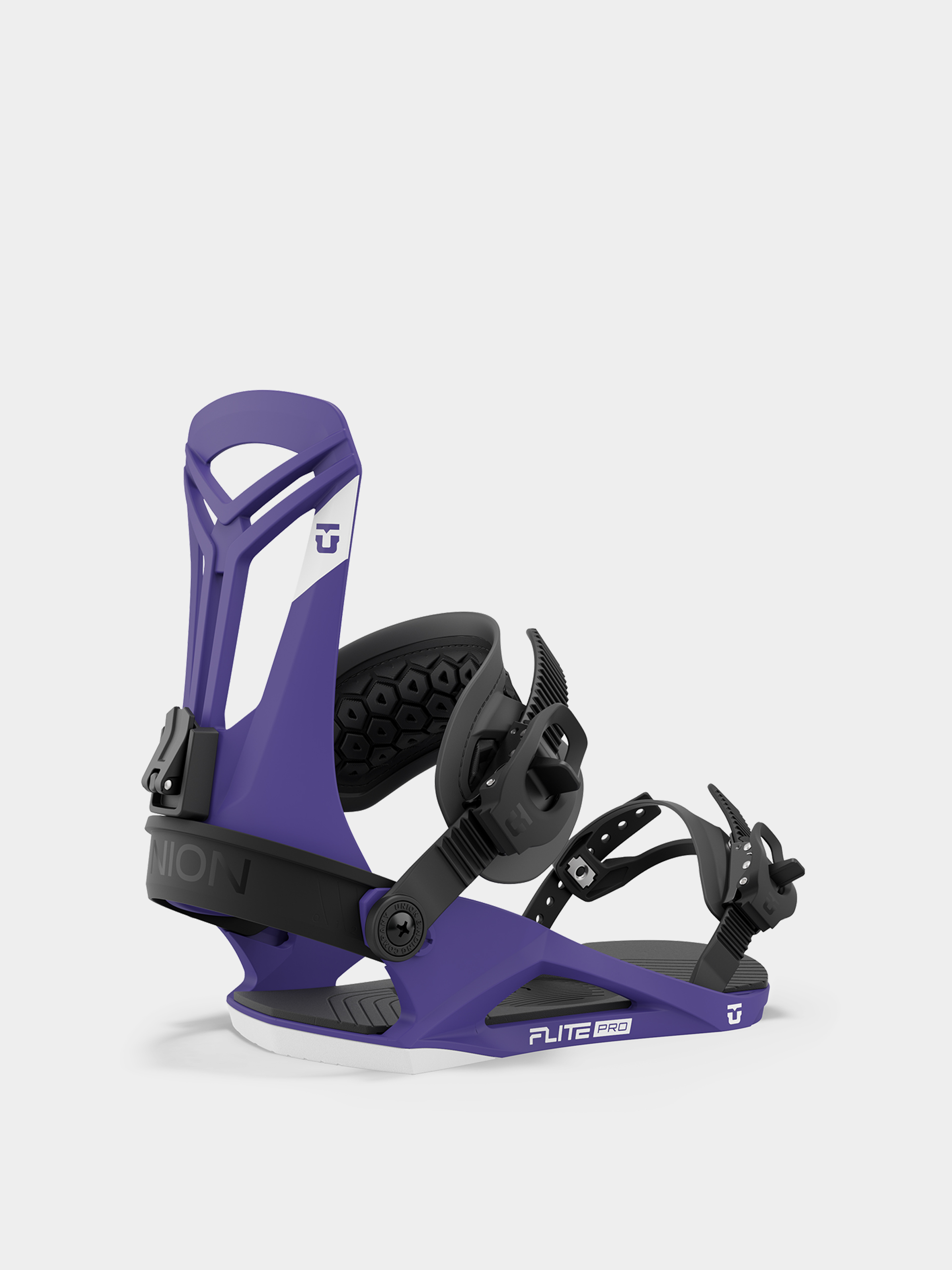 Mens Union Flite Pro Snowboard bindings (purple)