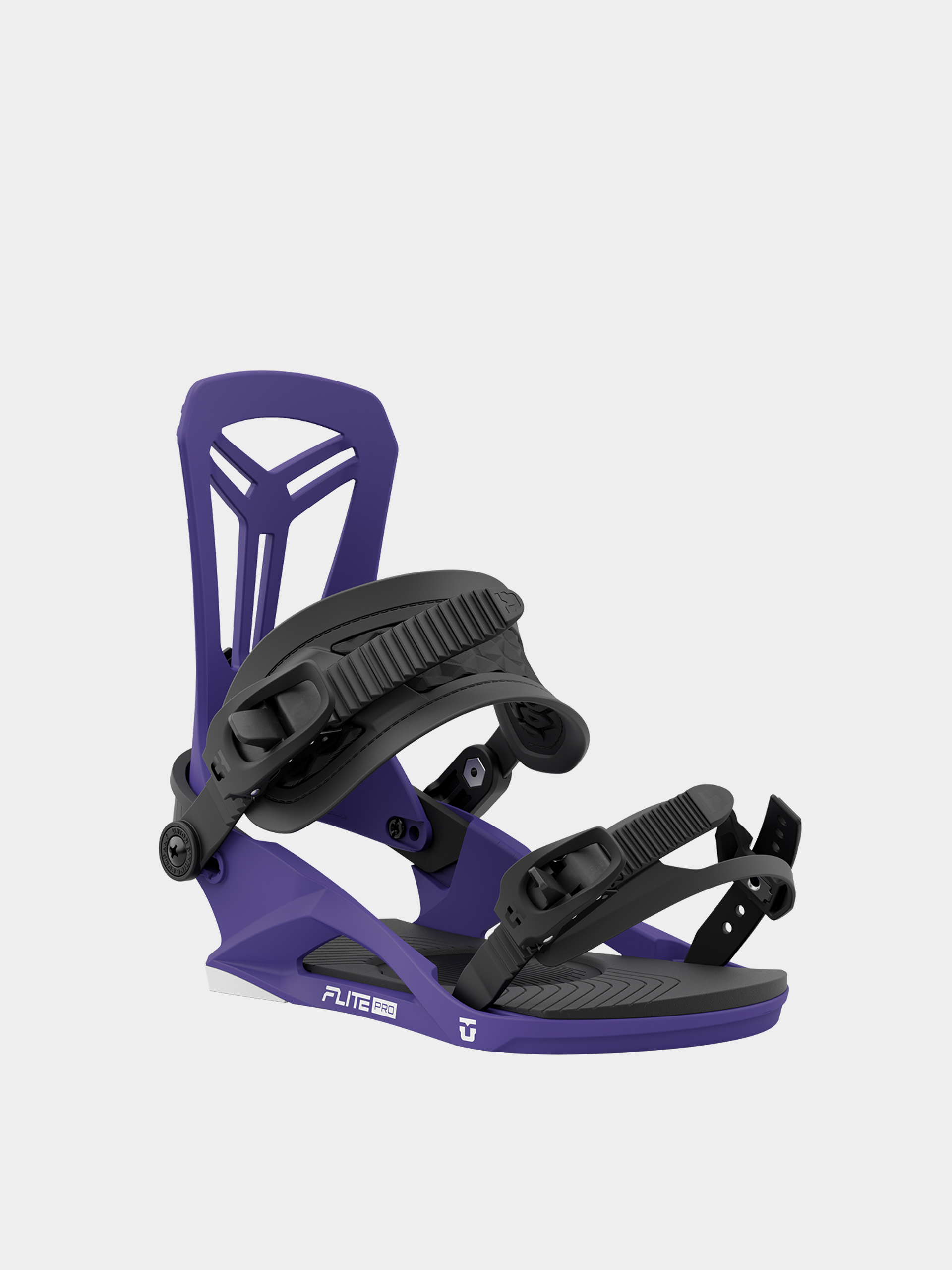 Mens Union Flite Pro Snowboard bindings (purple)