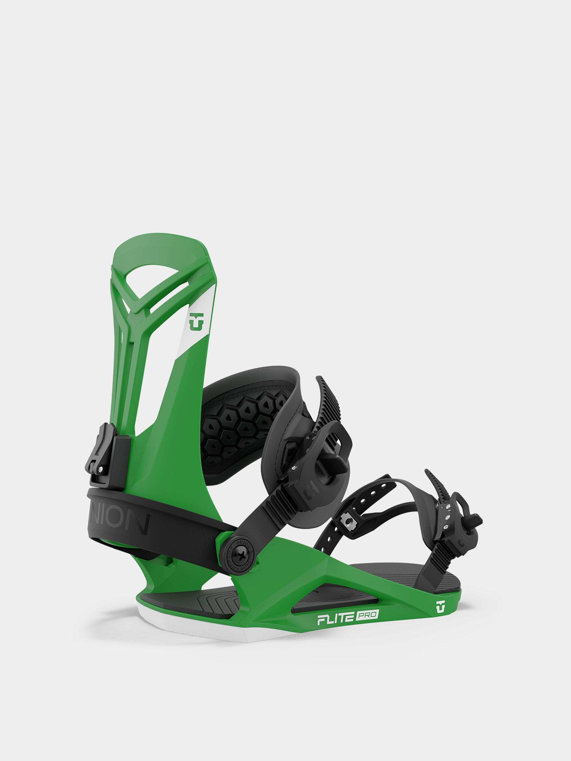 Mens Union Flite Pro Snowboard bindings (green)