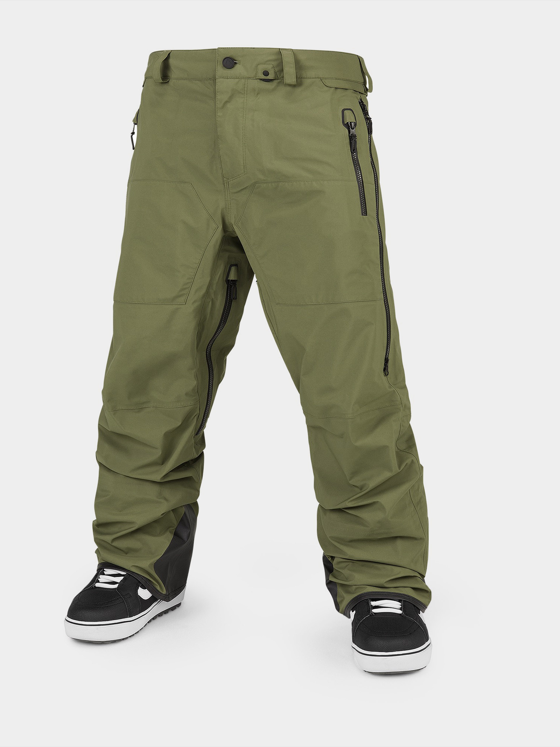 Mens Volcom Guide Gore Tex Snowboard pants (military)