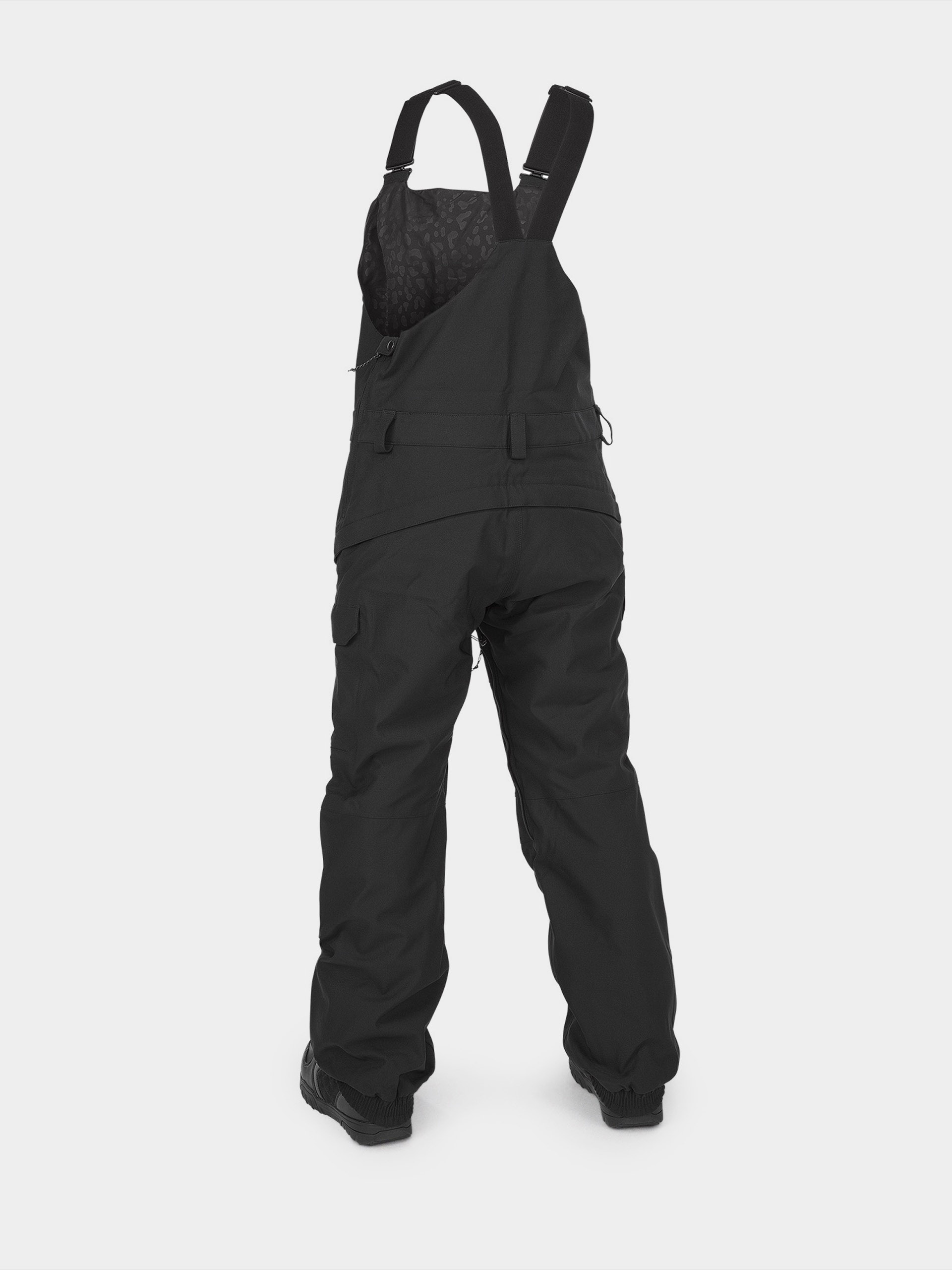 Womens Volcom Creston 3Dstretch Bib Overall Snowboard pants (black)