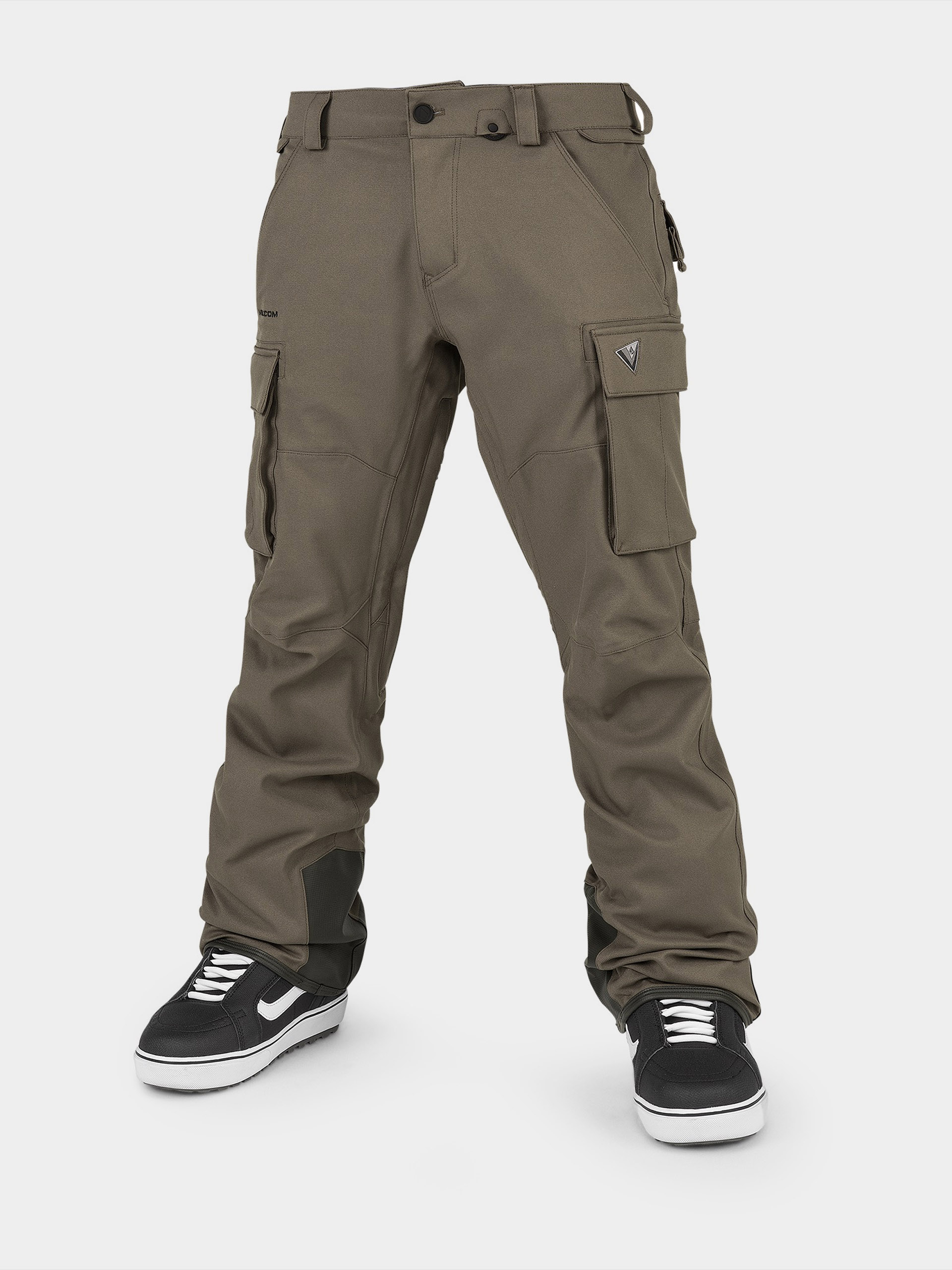 Mens Volcom New Articulated Snowboard pants (teak)