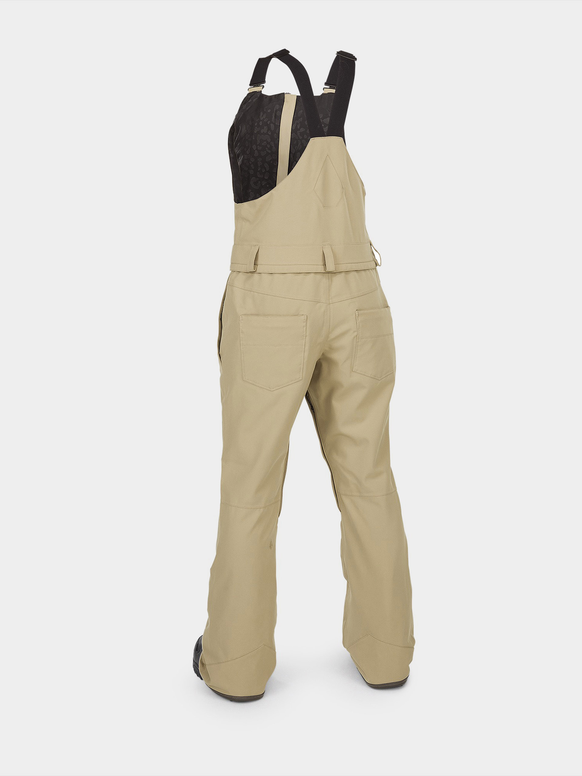 Damen Volcom Swift Bib Overall Snowboardhose (dark khaki)