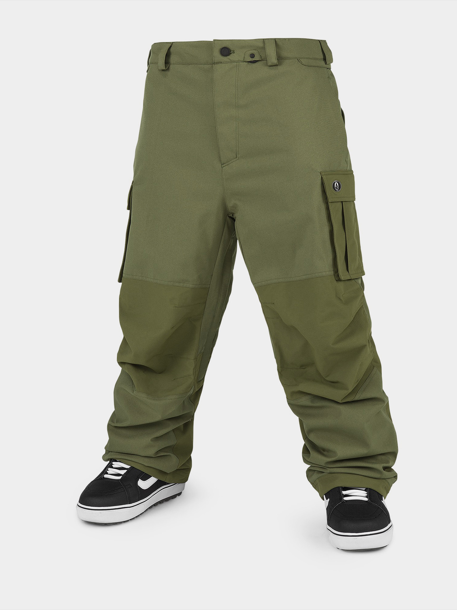 Volcom Nwrk Baggy Snowboard pants - green (military)