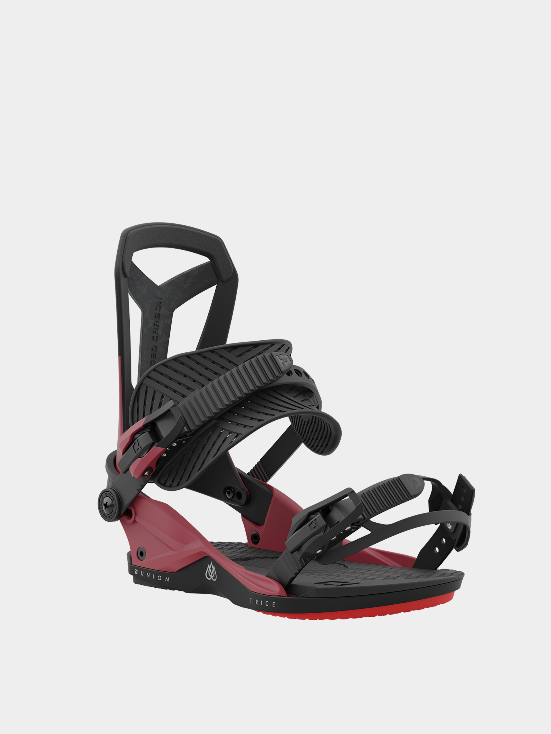 Mens Union Falcor Snowboard bindings (red)