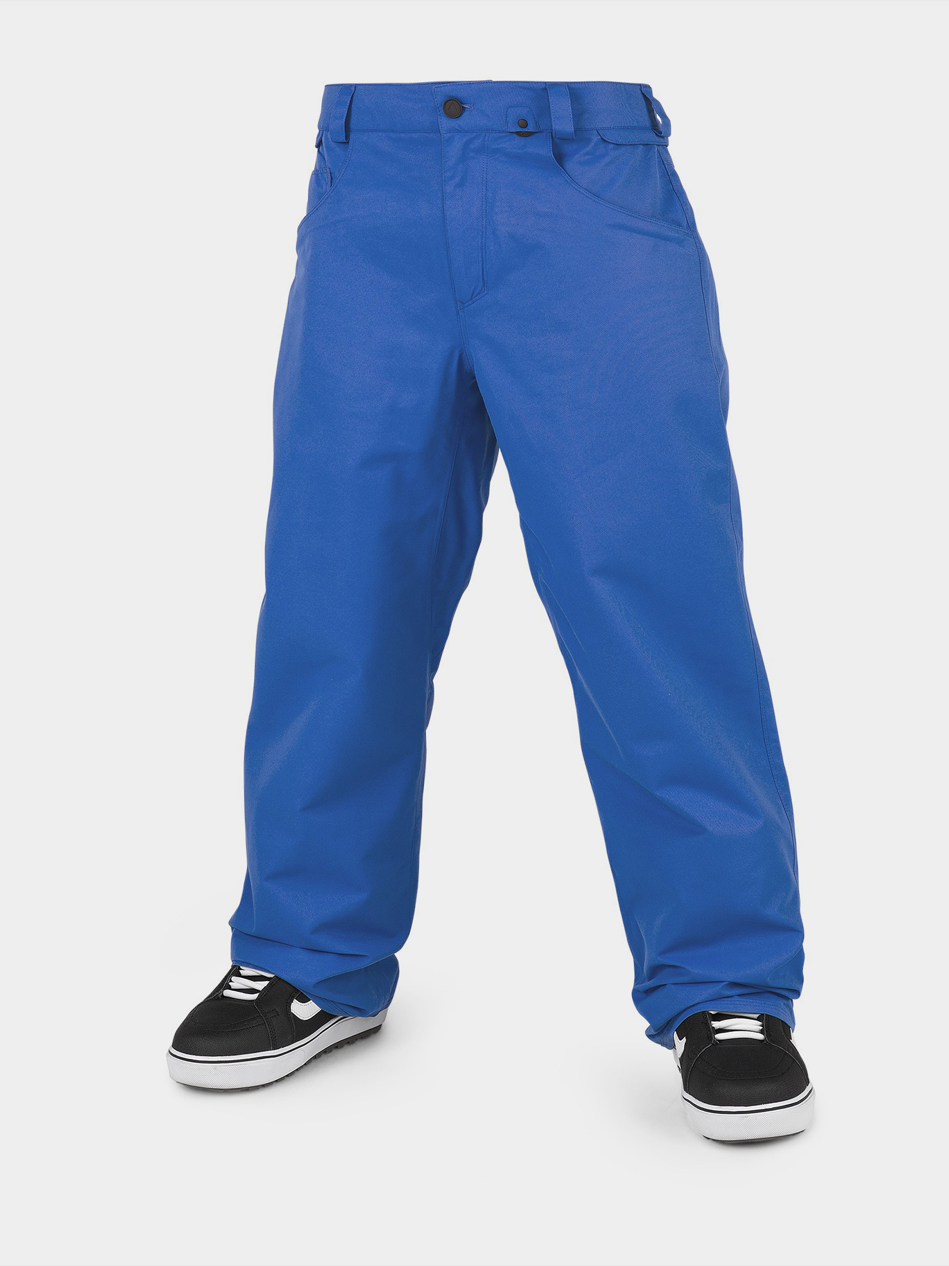 Mens Volcom 5 Pocket Snowboard pants (electric blue)